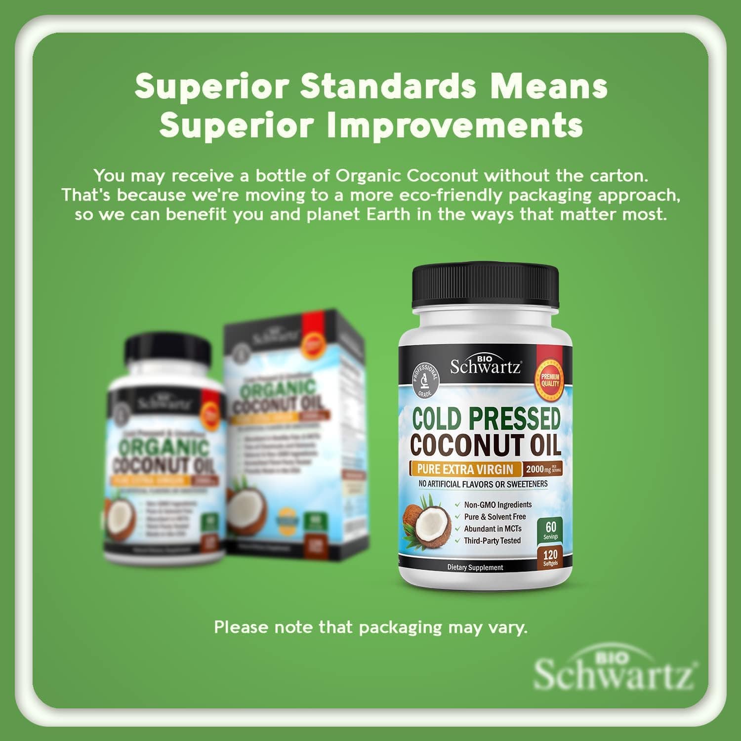 Organic Coconut Oil Capsules