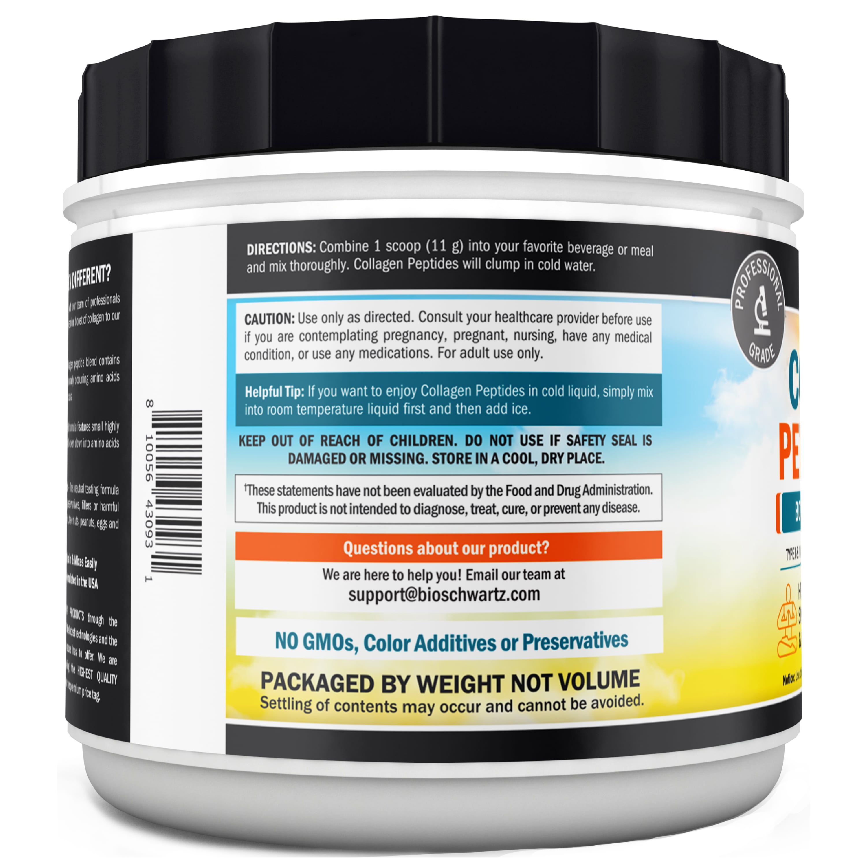 Collagen Peptides Powder, 16oz