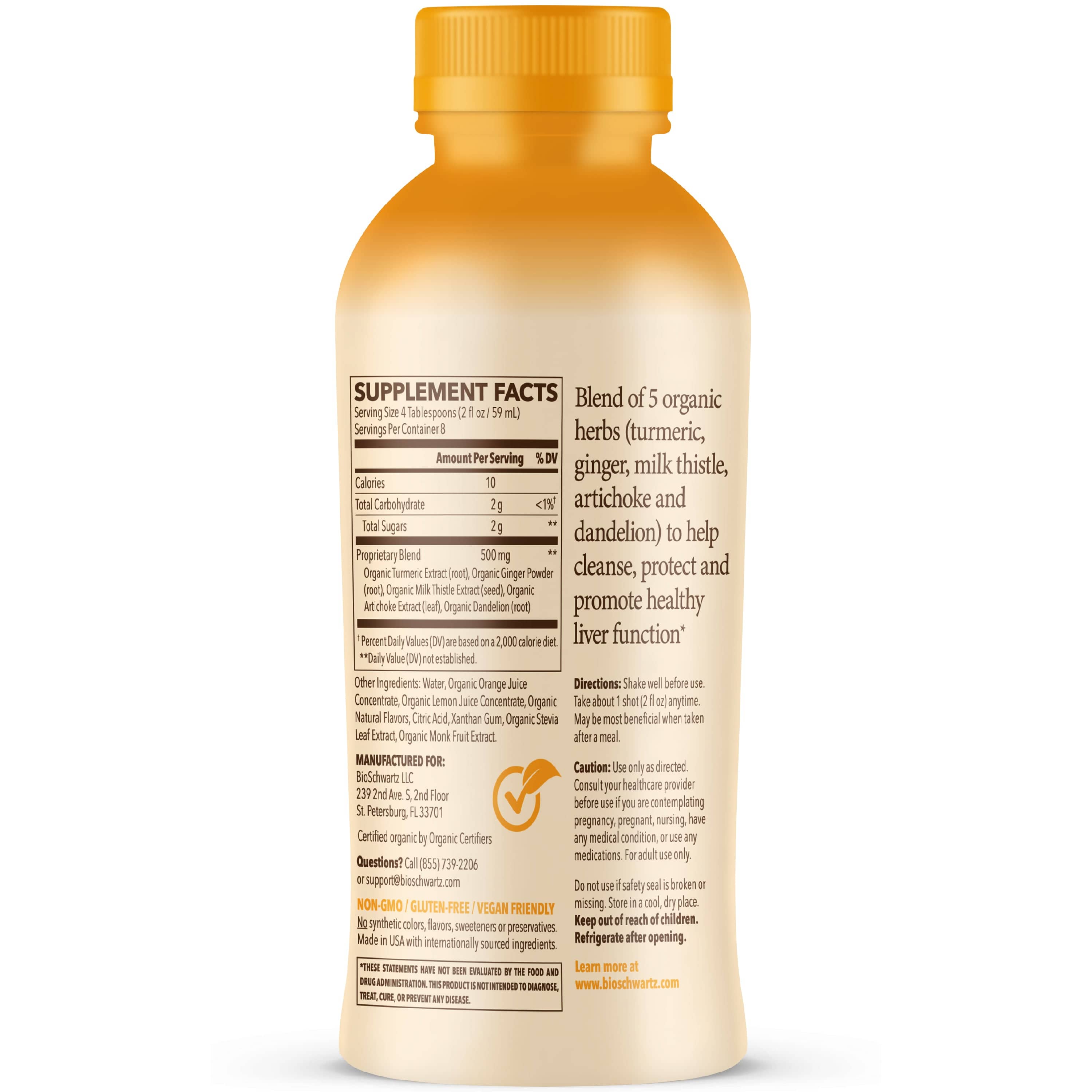 Cleanse Liver Health Support, 16 oz Bottle (3-Pack)