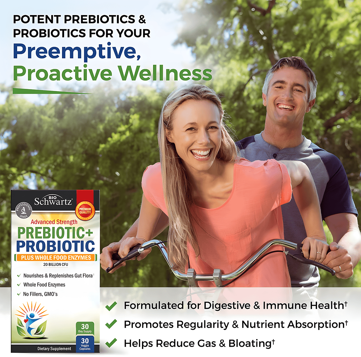 Prebiotic + Probiotic Capsules