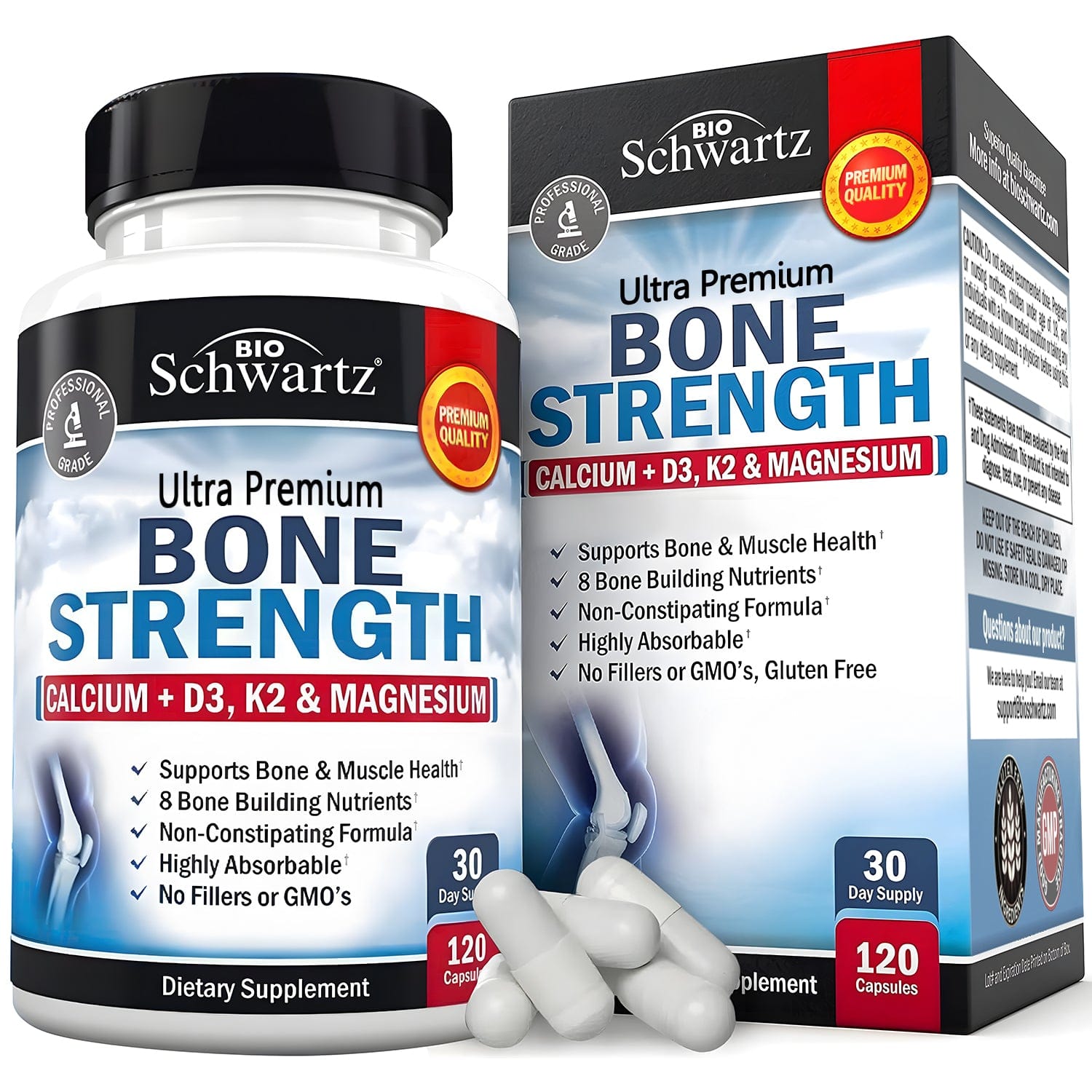 Bone Strength Capsules, 120ct