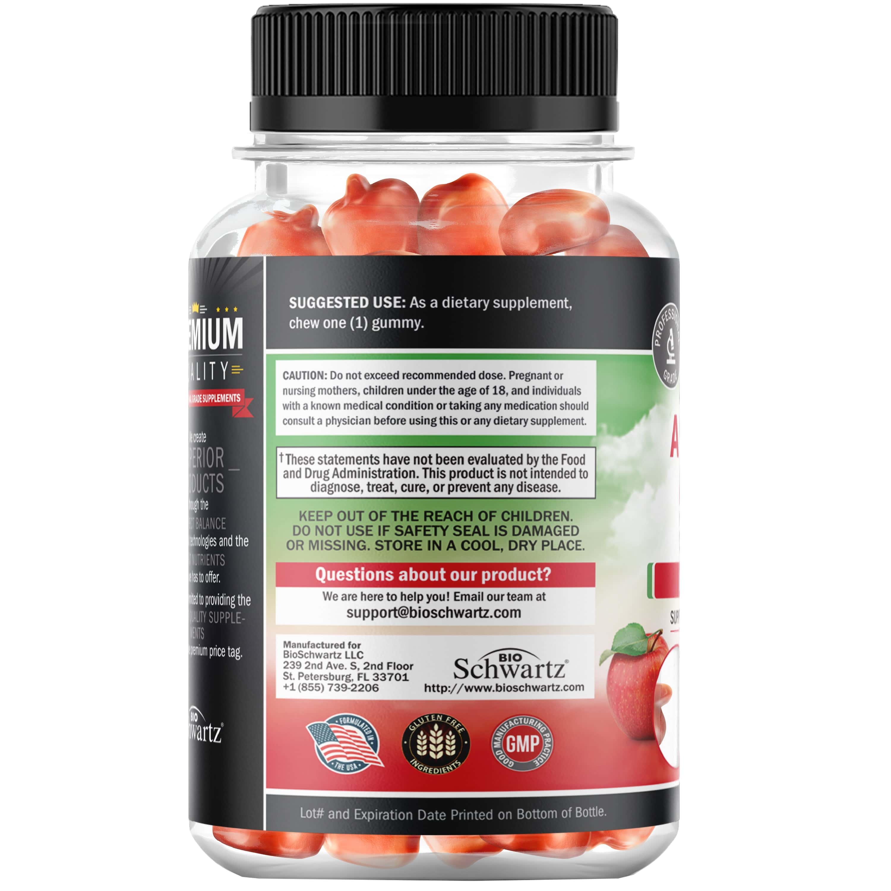 Apple Cider Vinegar Gummies, 90ct