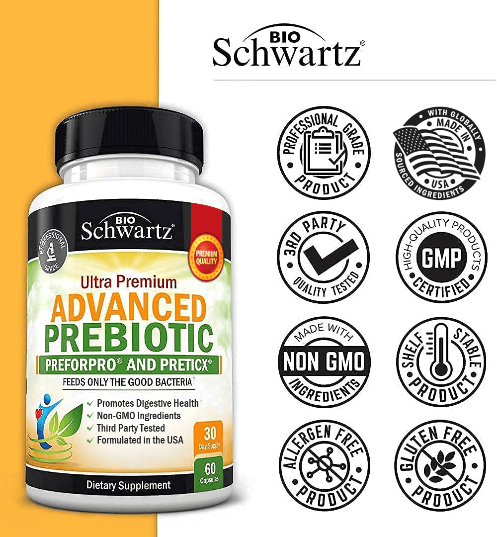 Advanced Prebiotic Capsules, 60ct
