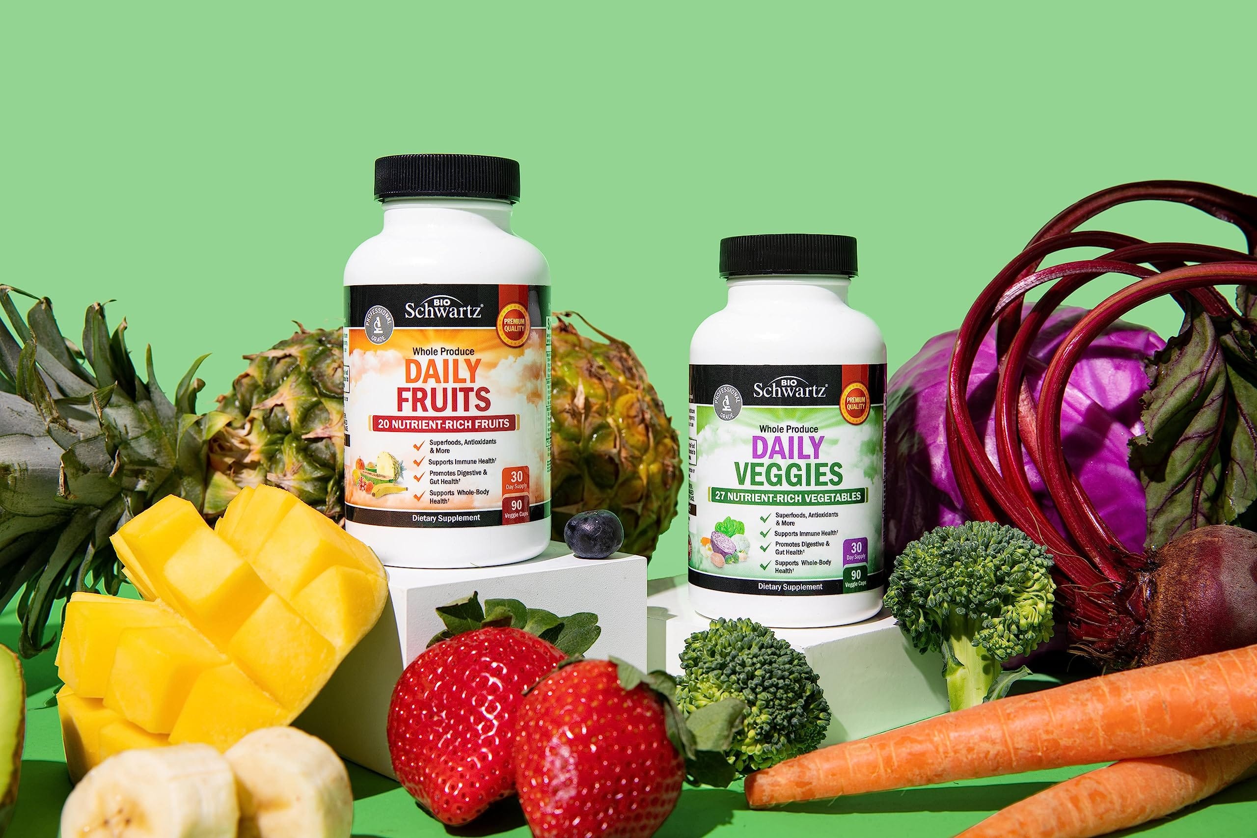 Fruit + Veggies Combo Pack Capsules, 180ct