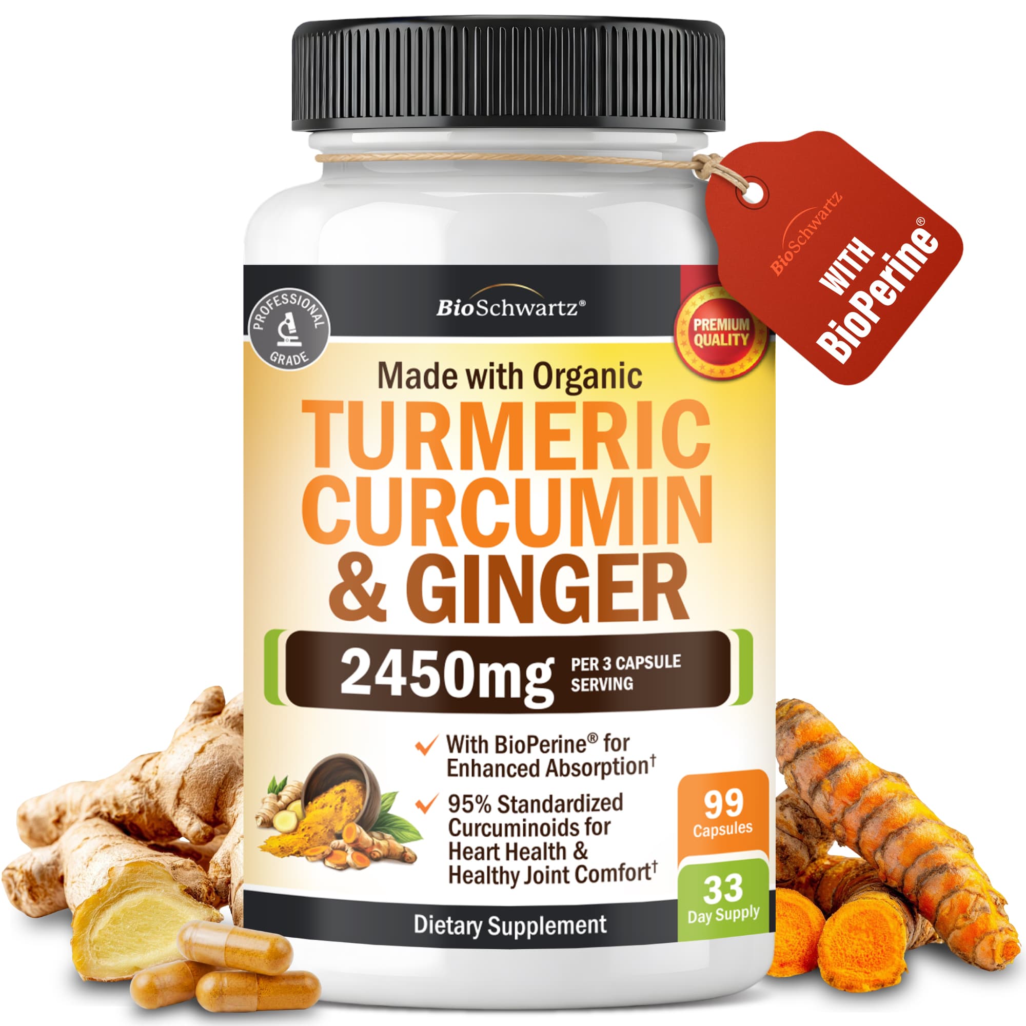 High Potency Turmeric & Ginger Capsules