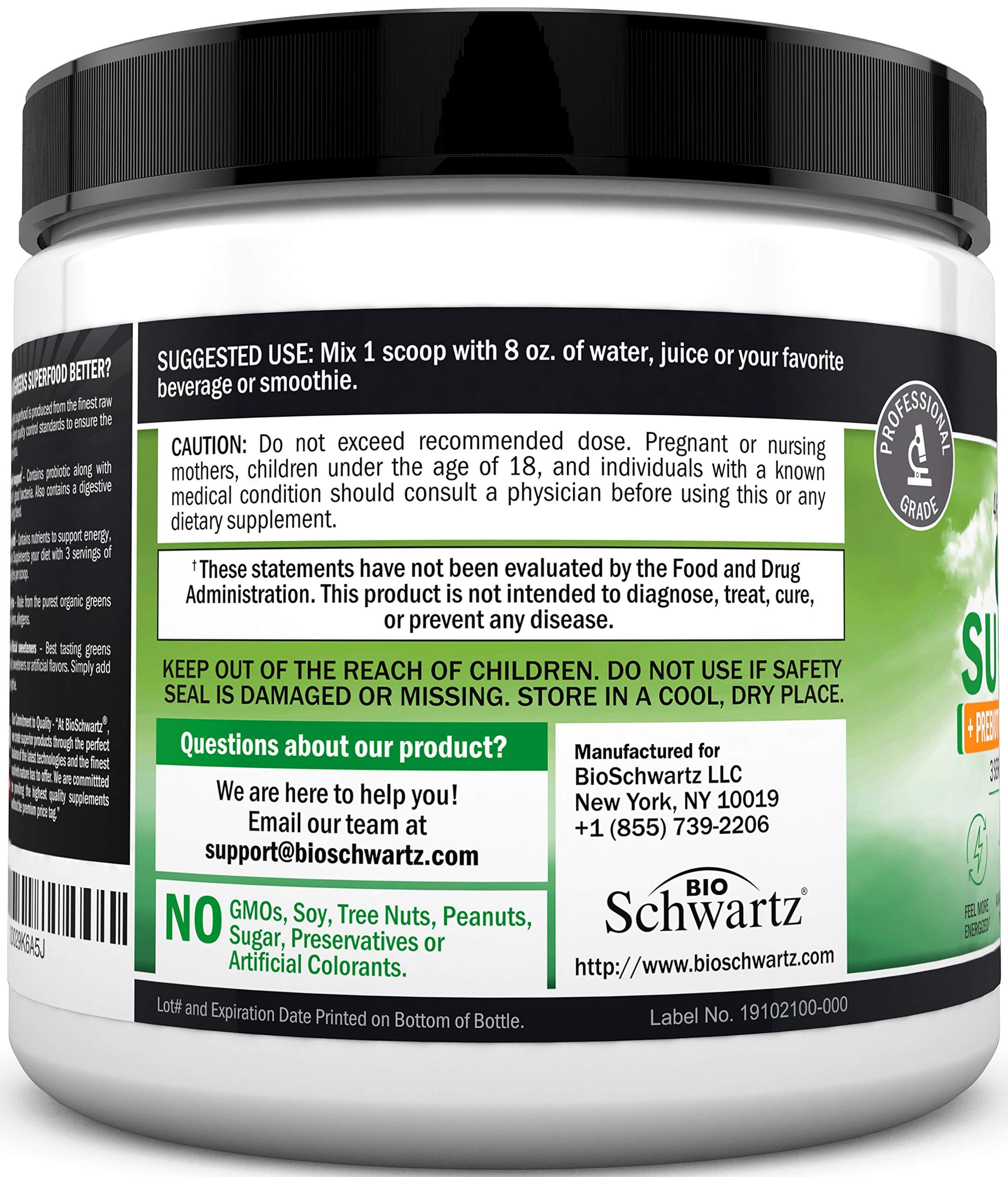 Greens Superfood Powder, 6.7oz