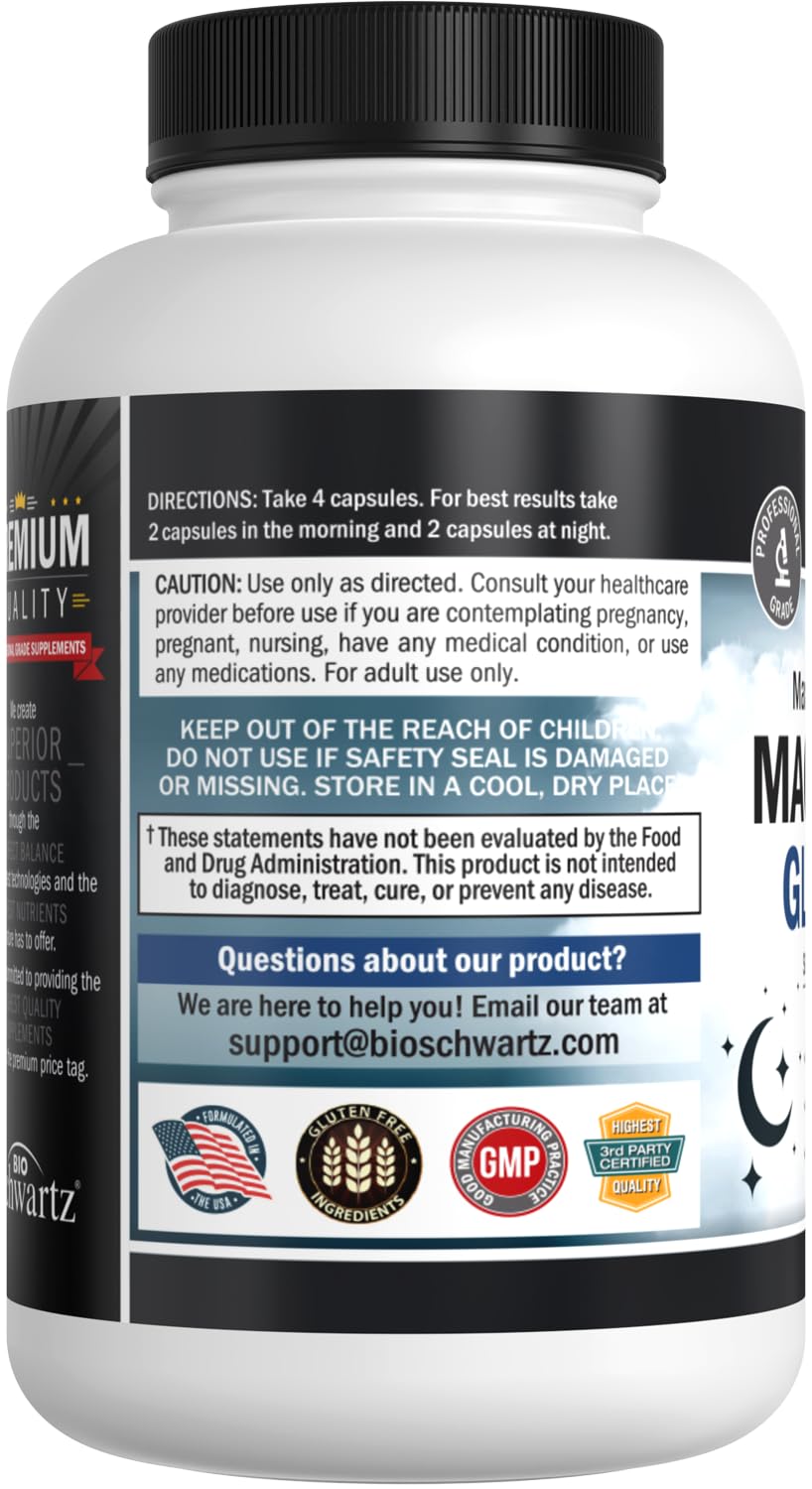 Magnesium Glycinate Capsules, 120ct