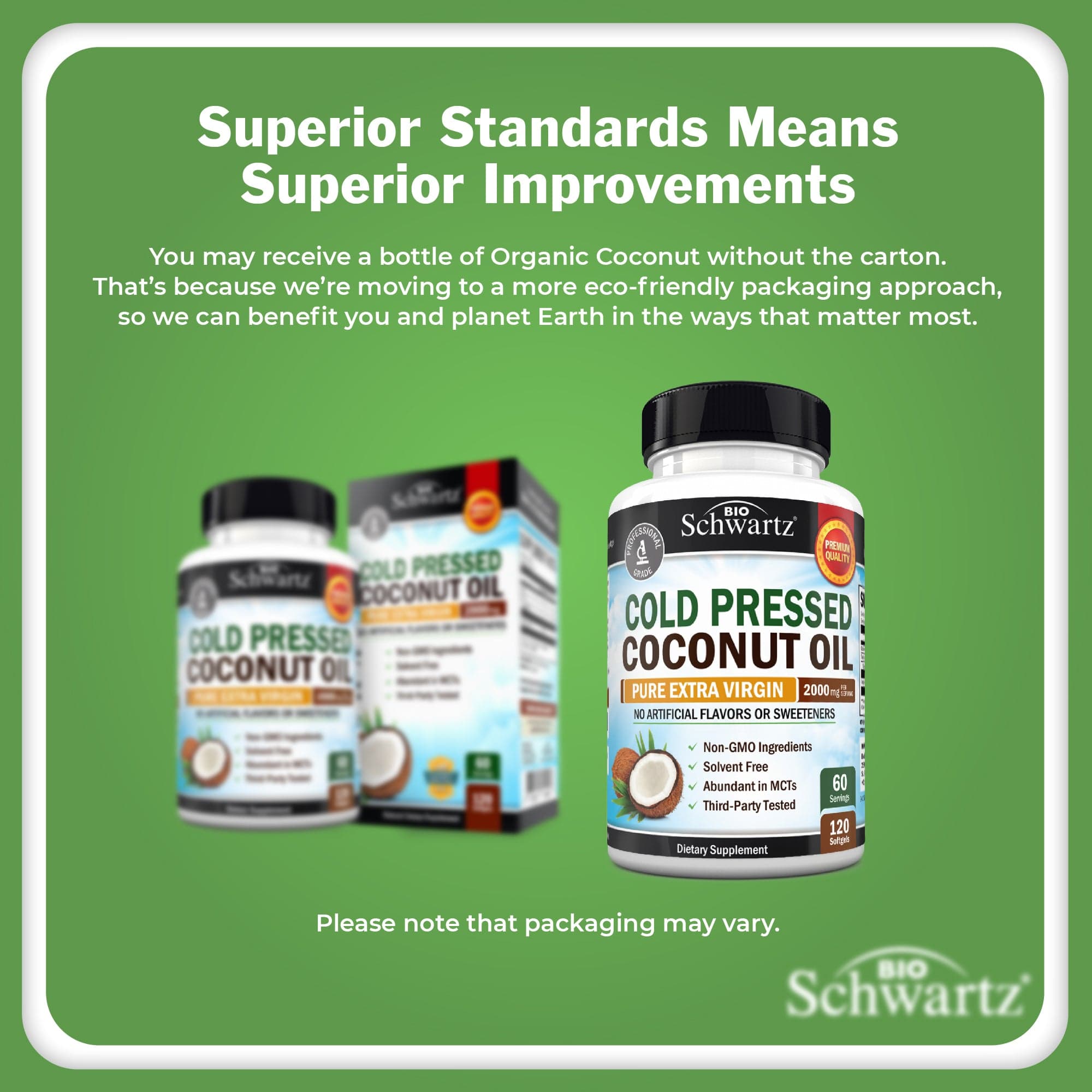 Coconut Oil Softgels, 120ct