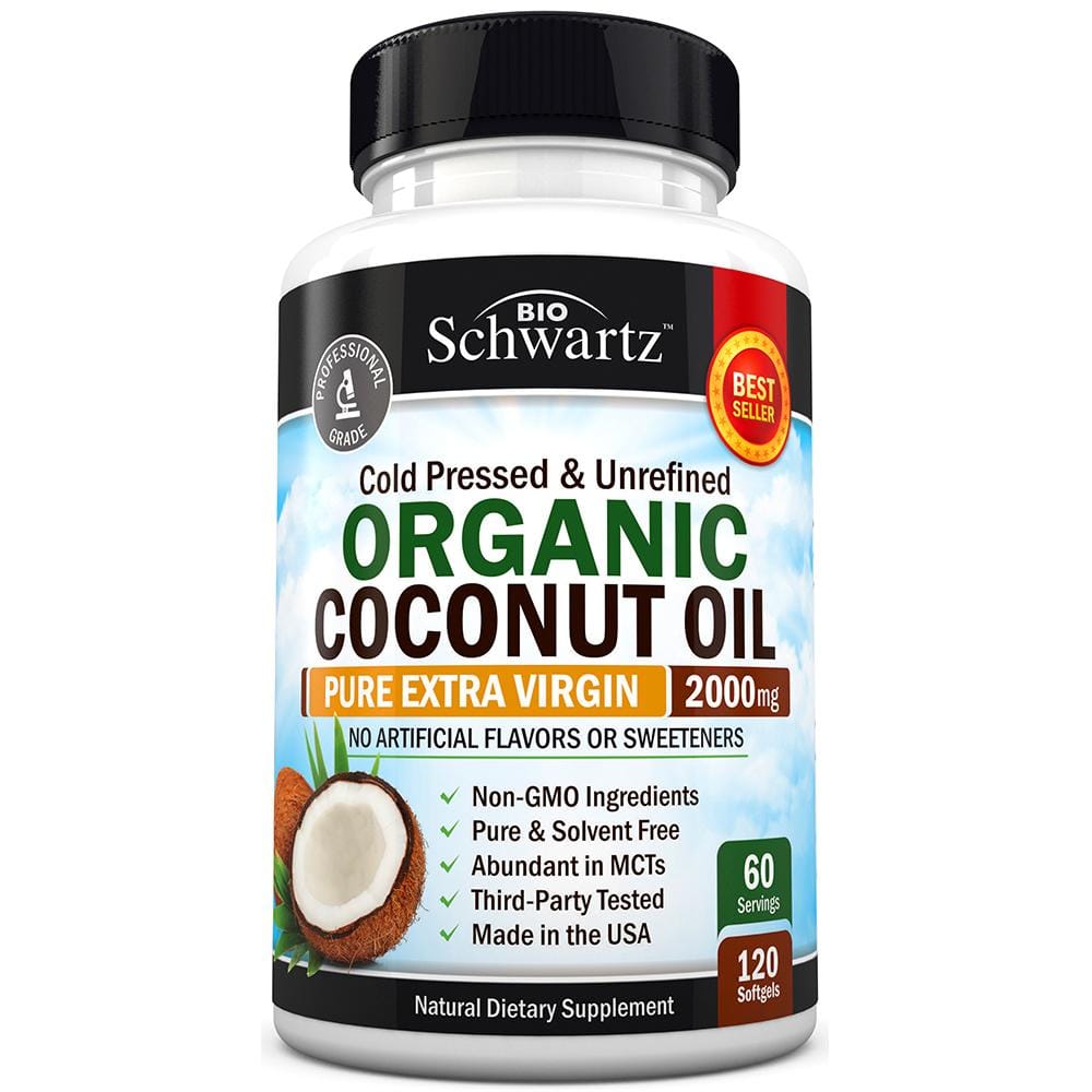 Organic Coconut Oil Capsules