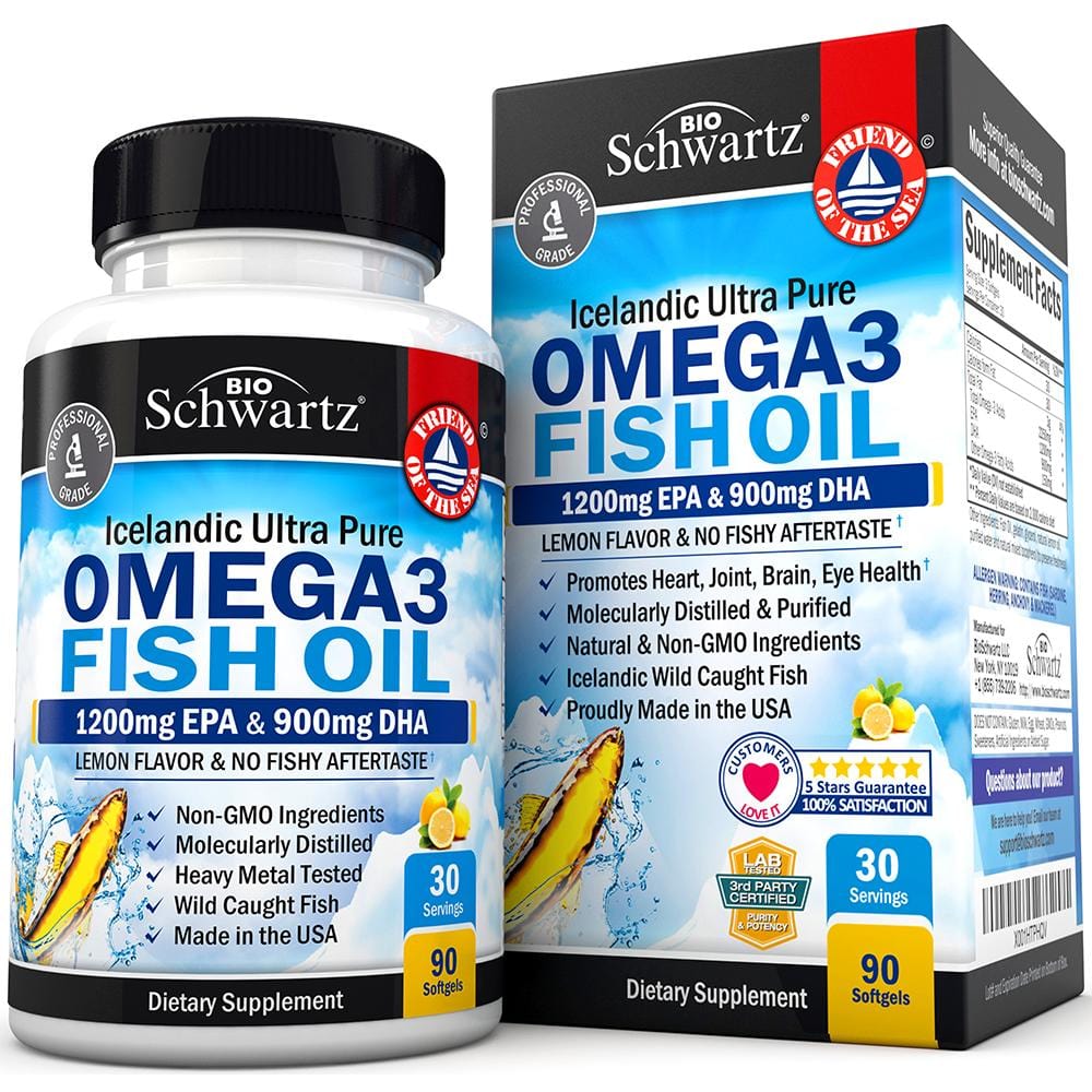 Omega-3, Soft Gels & Liquid Formula