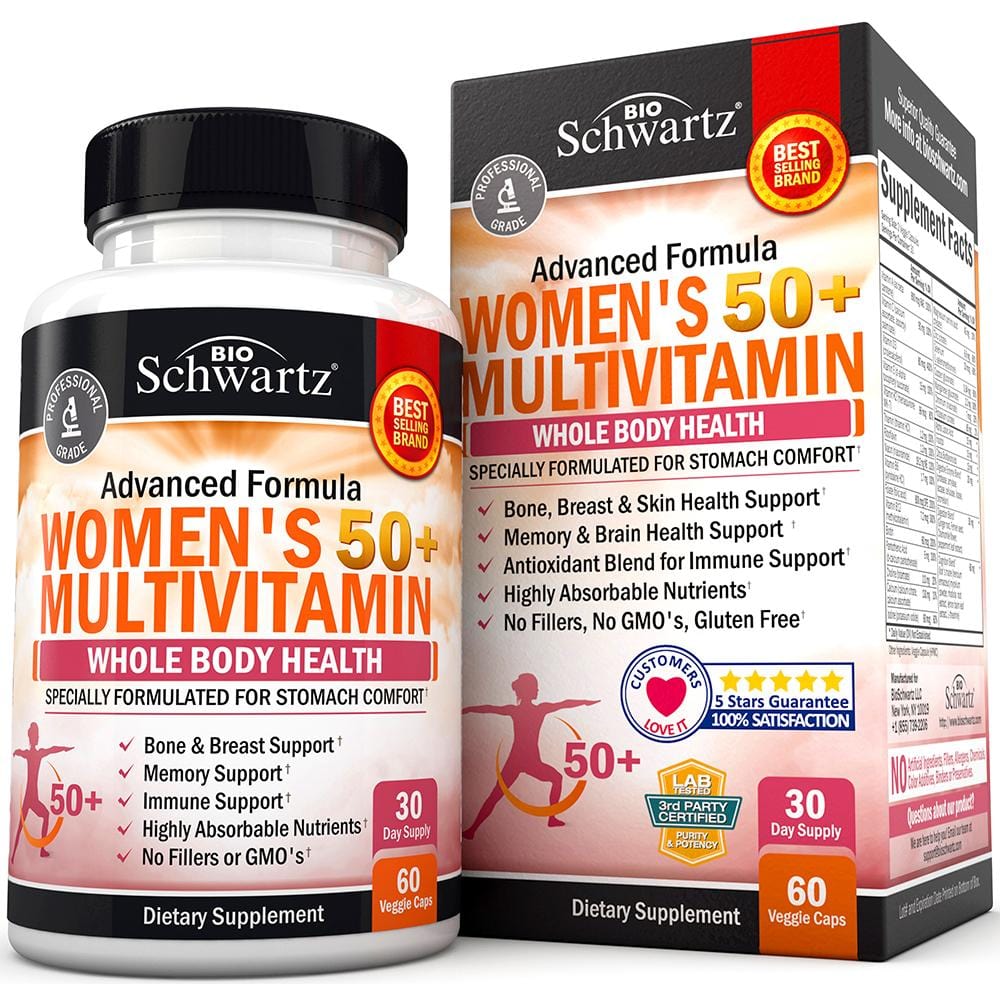 Women's 50+ Multivitamin Capsules