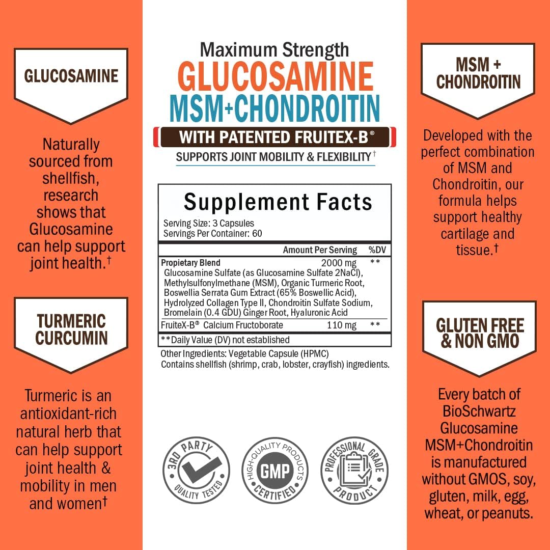 Glucosamine MSM-Chondroitin Capsules