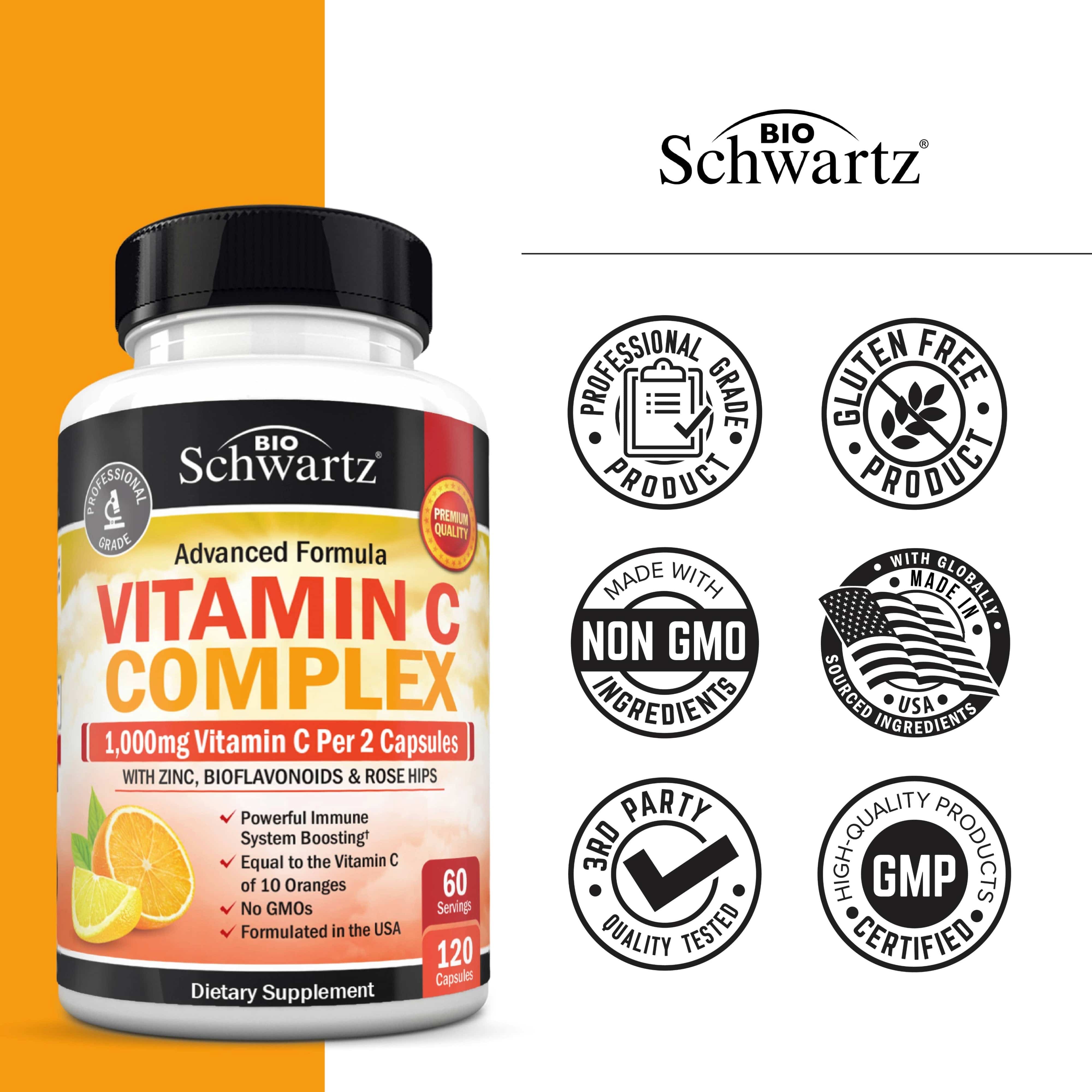 Vitamin C Complex Capsules, 120ct