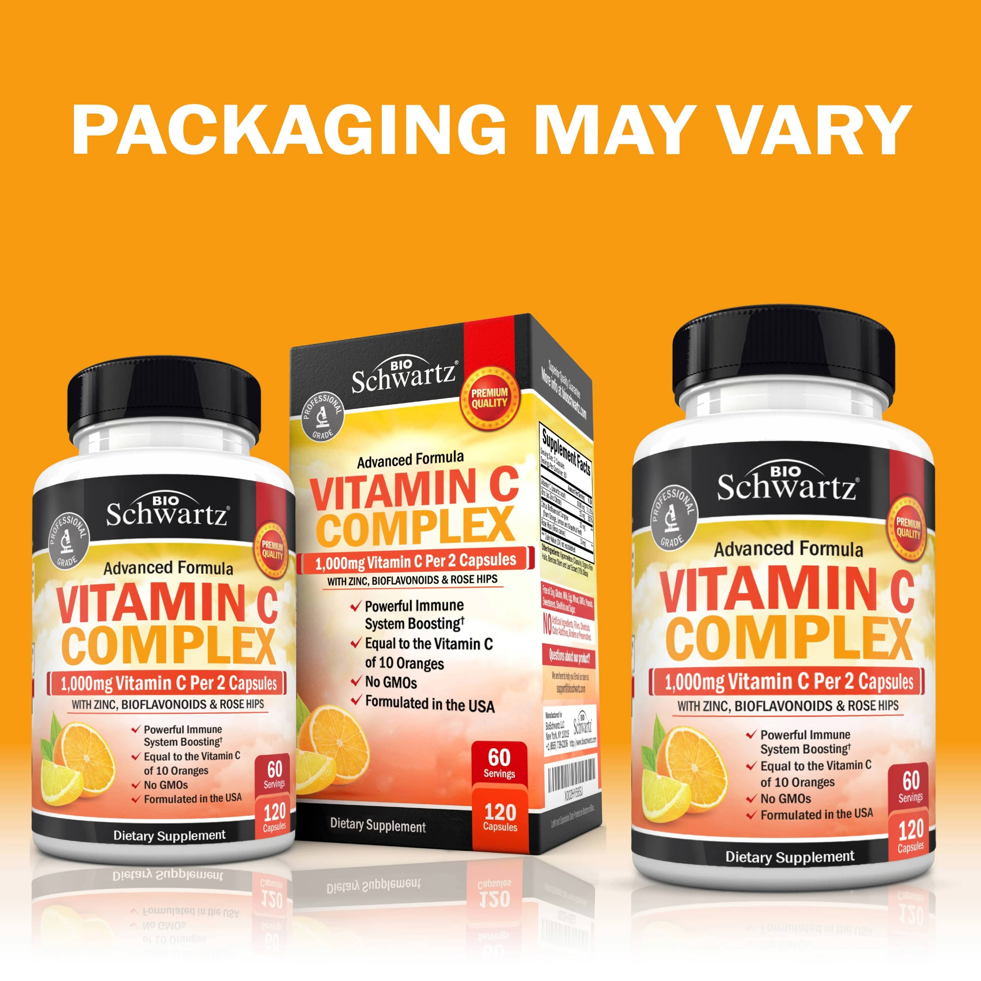 Vitamin C Complex Capsules, 120ct