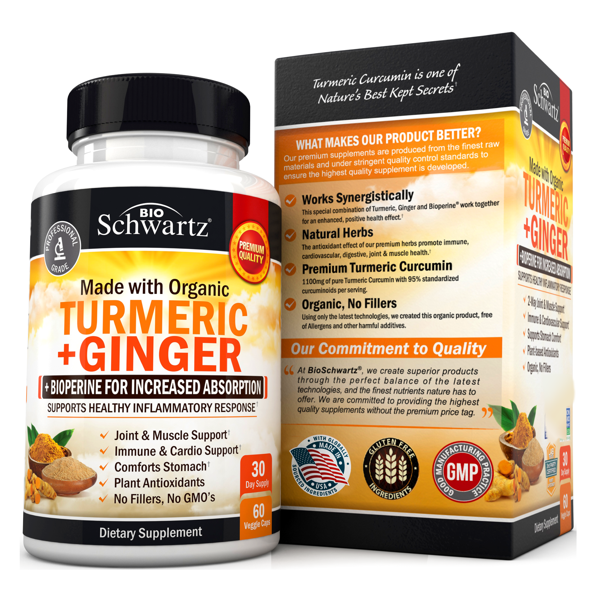 Turmeric + Ginger Capsules