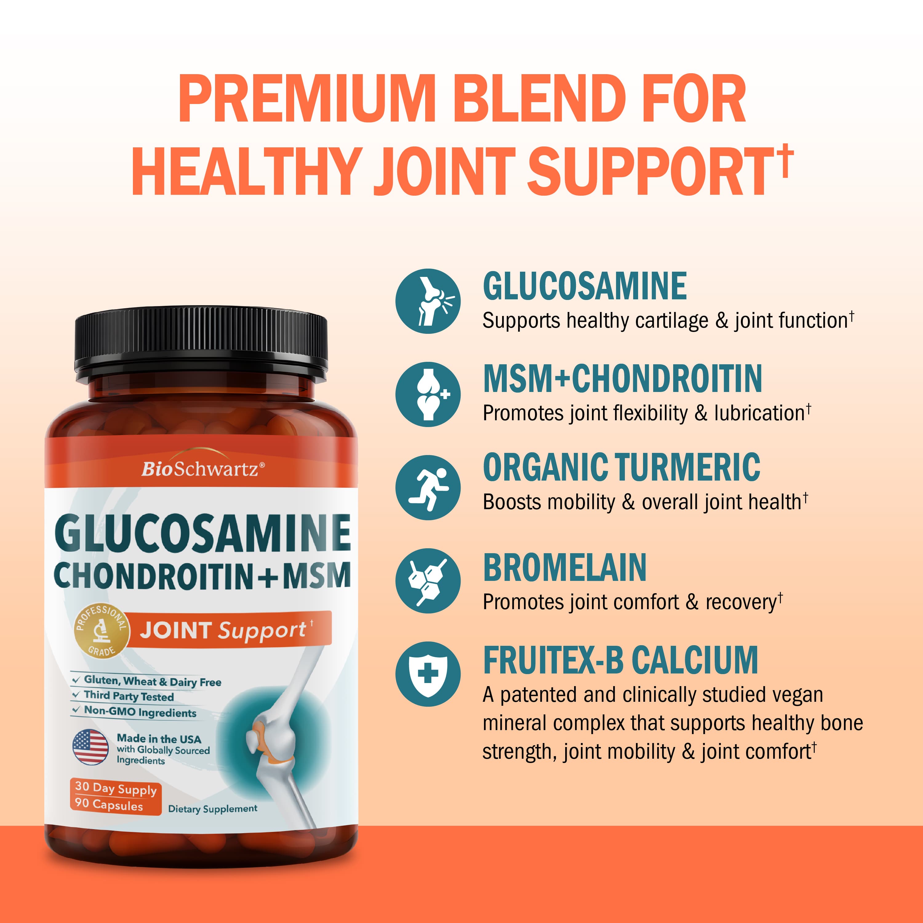 Glucosamine MSM-Chondroitin Capsules