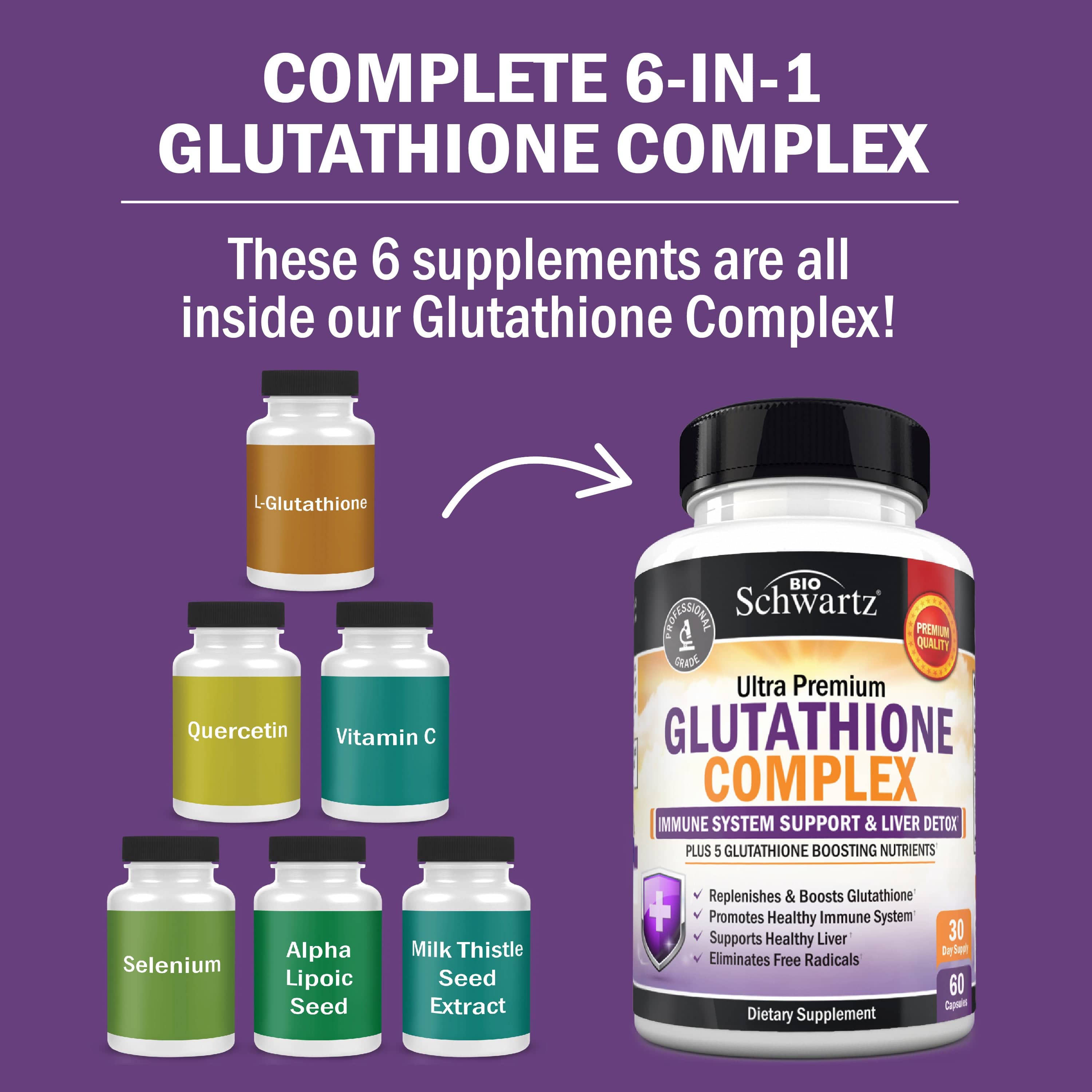 Glutathione Complex Capsules, 60ct
