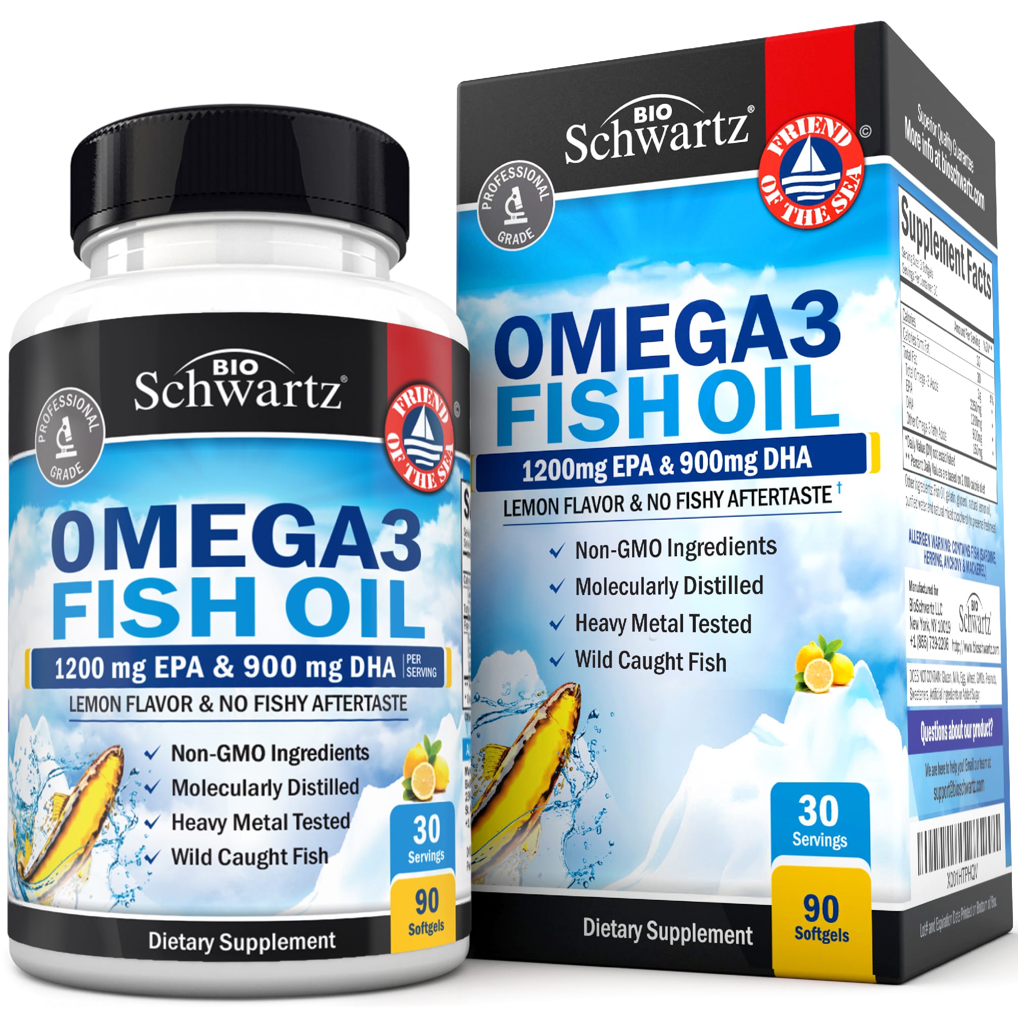 Omega 3 Fish Oil Softgels
