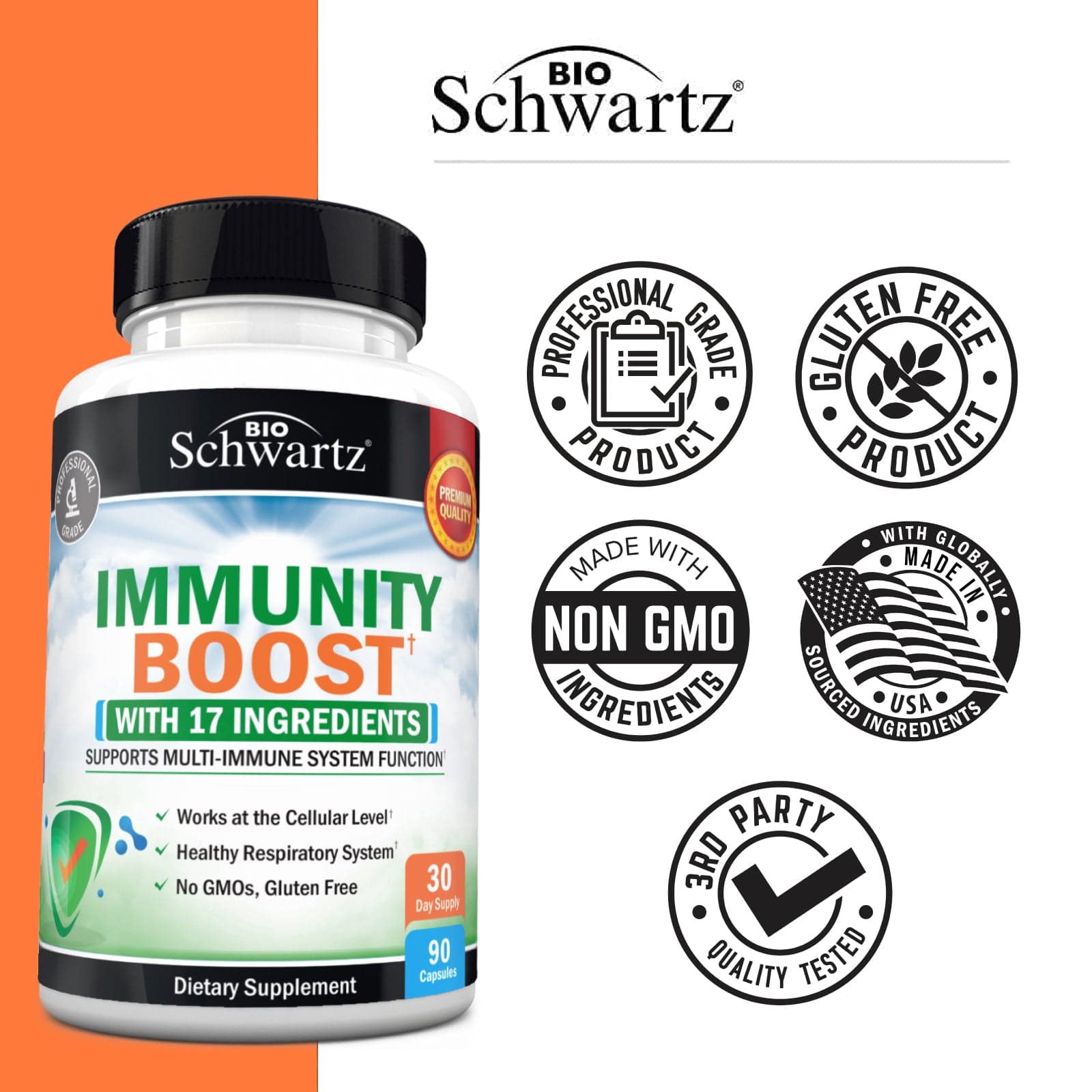 17-in-1 Immunity Boost Capsules, 90ct