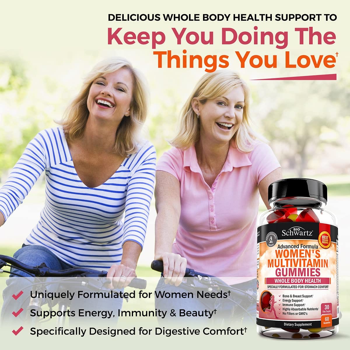 Women's Multivitamin Gummies, Berry
