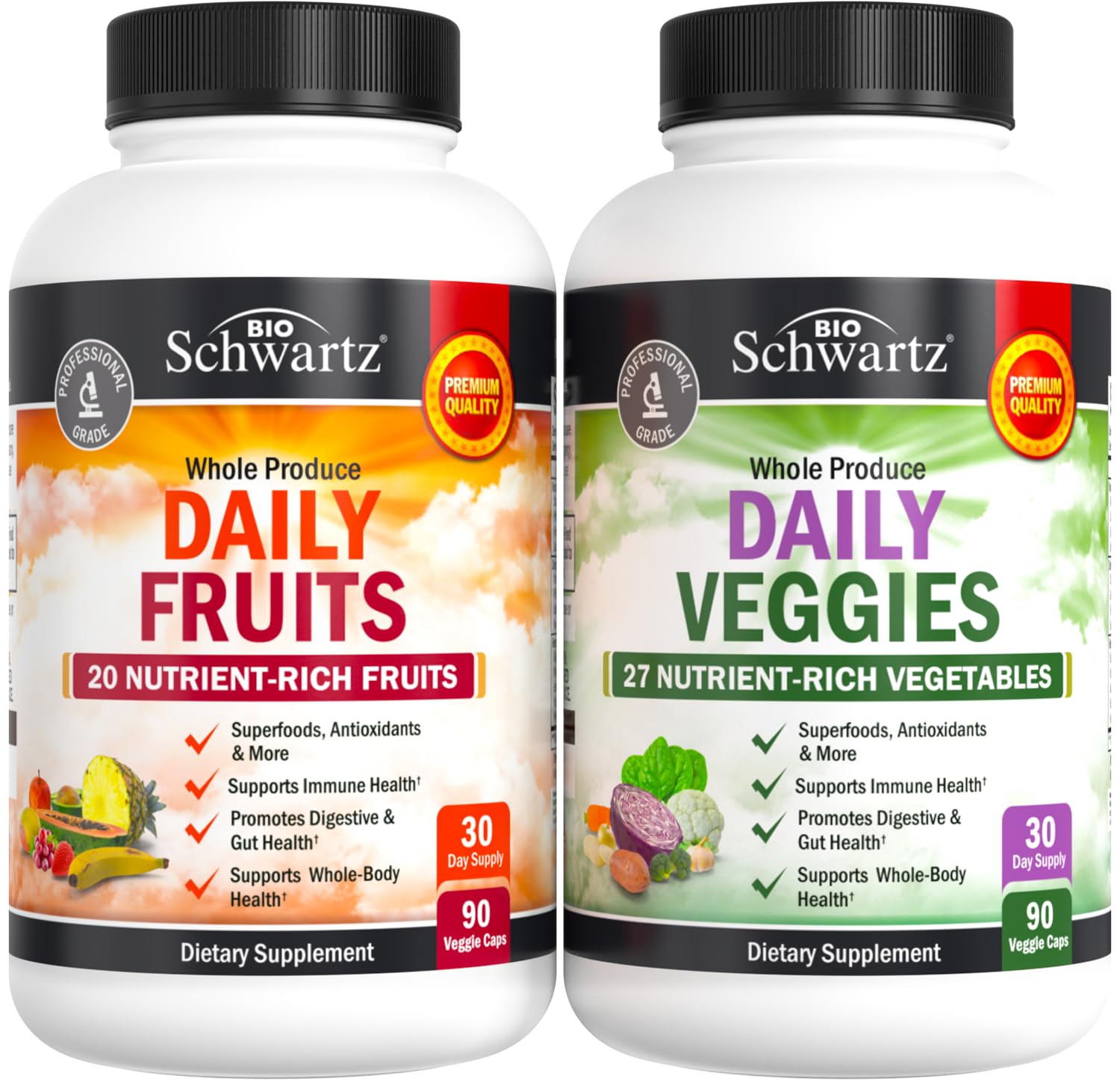 Fruit + Veggies Combo Pack Capsules, 90ct