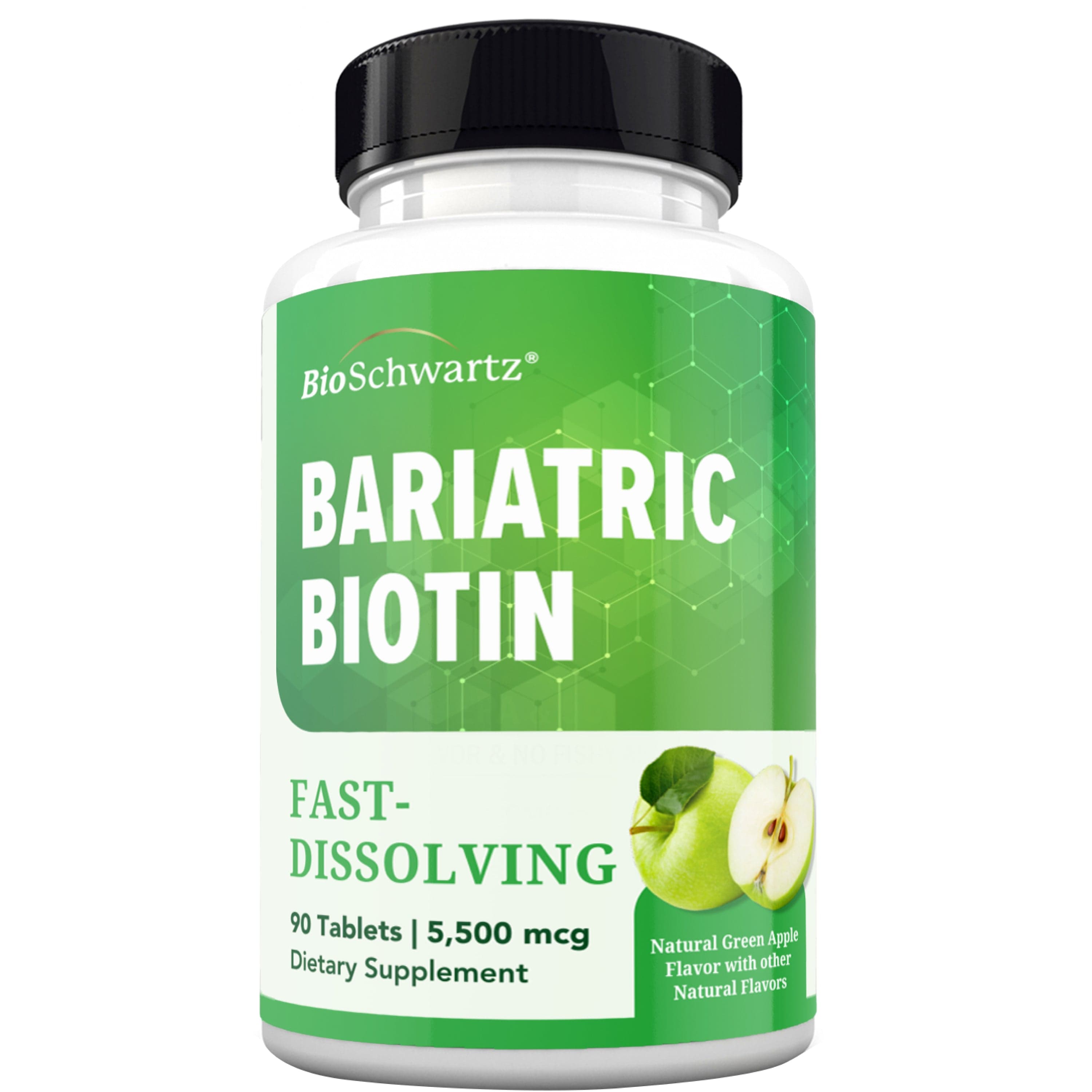Bariatric Biotin 90 Day Meltable Tablets, 90ct