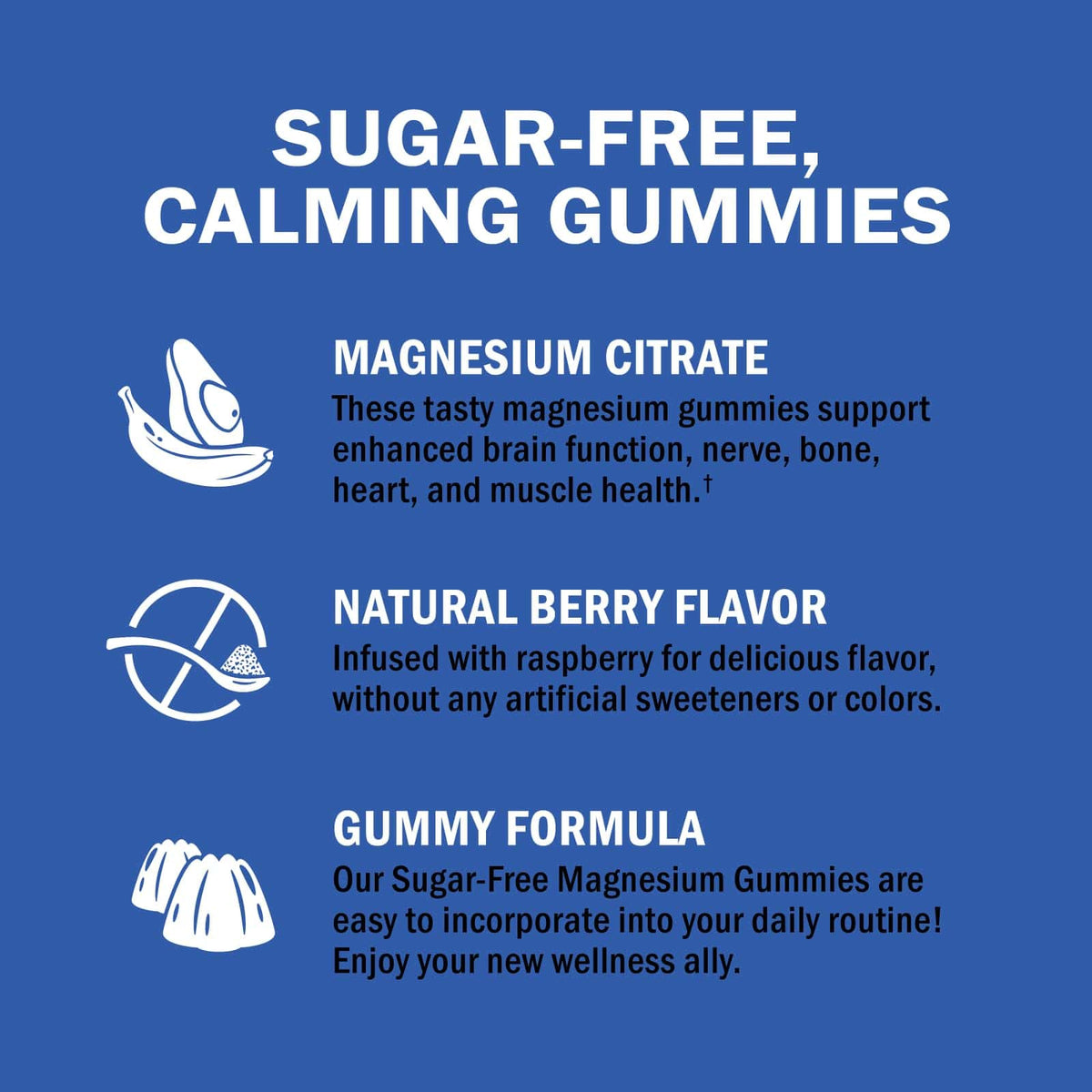 Sugar Free Magnesium Gummies