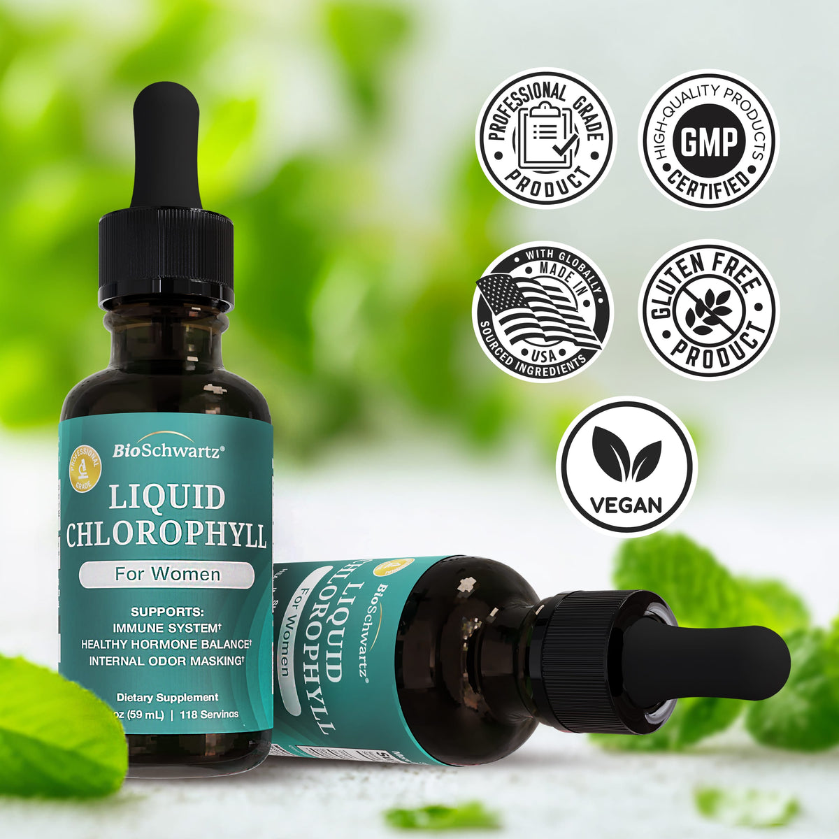 Liquid Chlorophyll, Mint