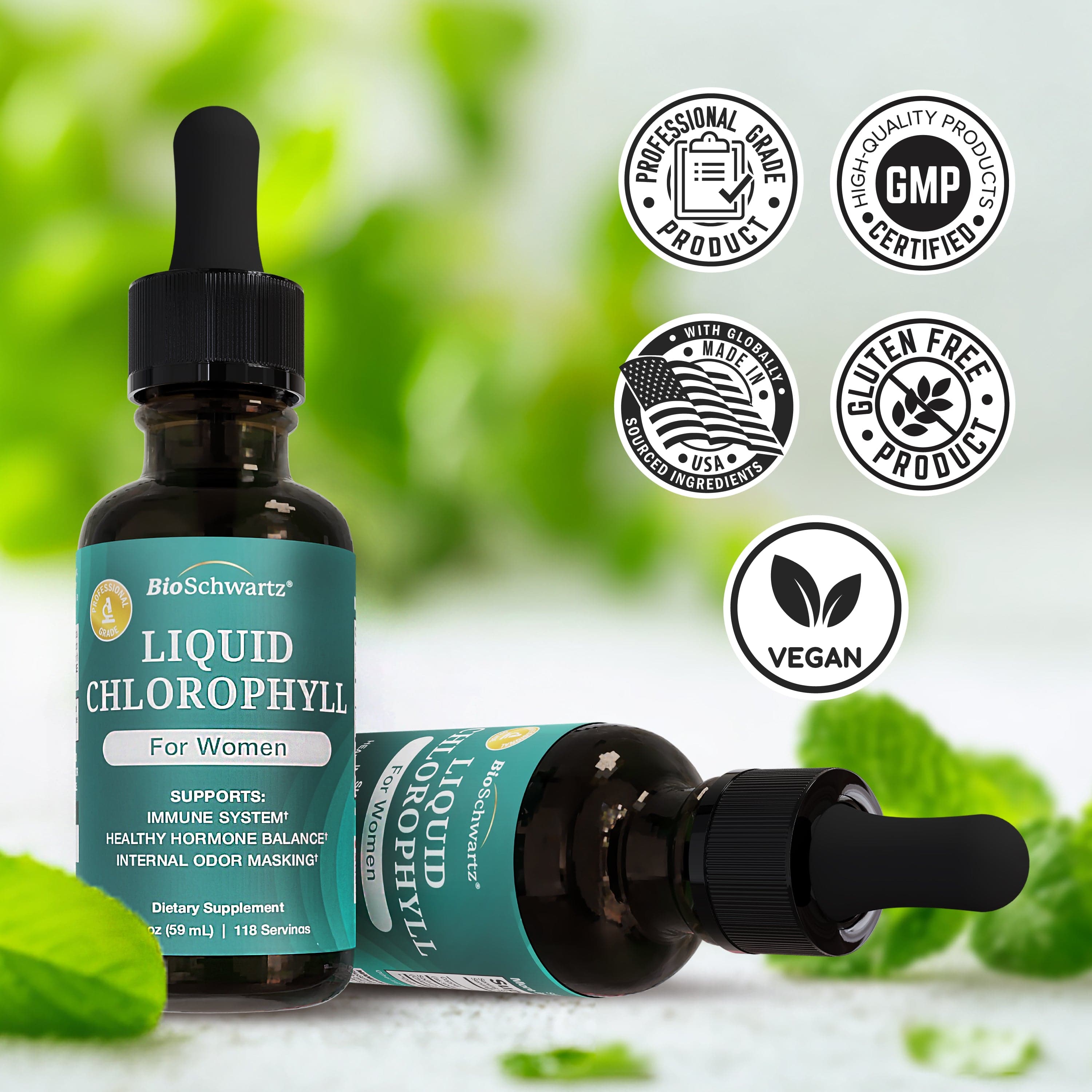 Liquid Chlorophyll, Mint, 2fl oz