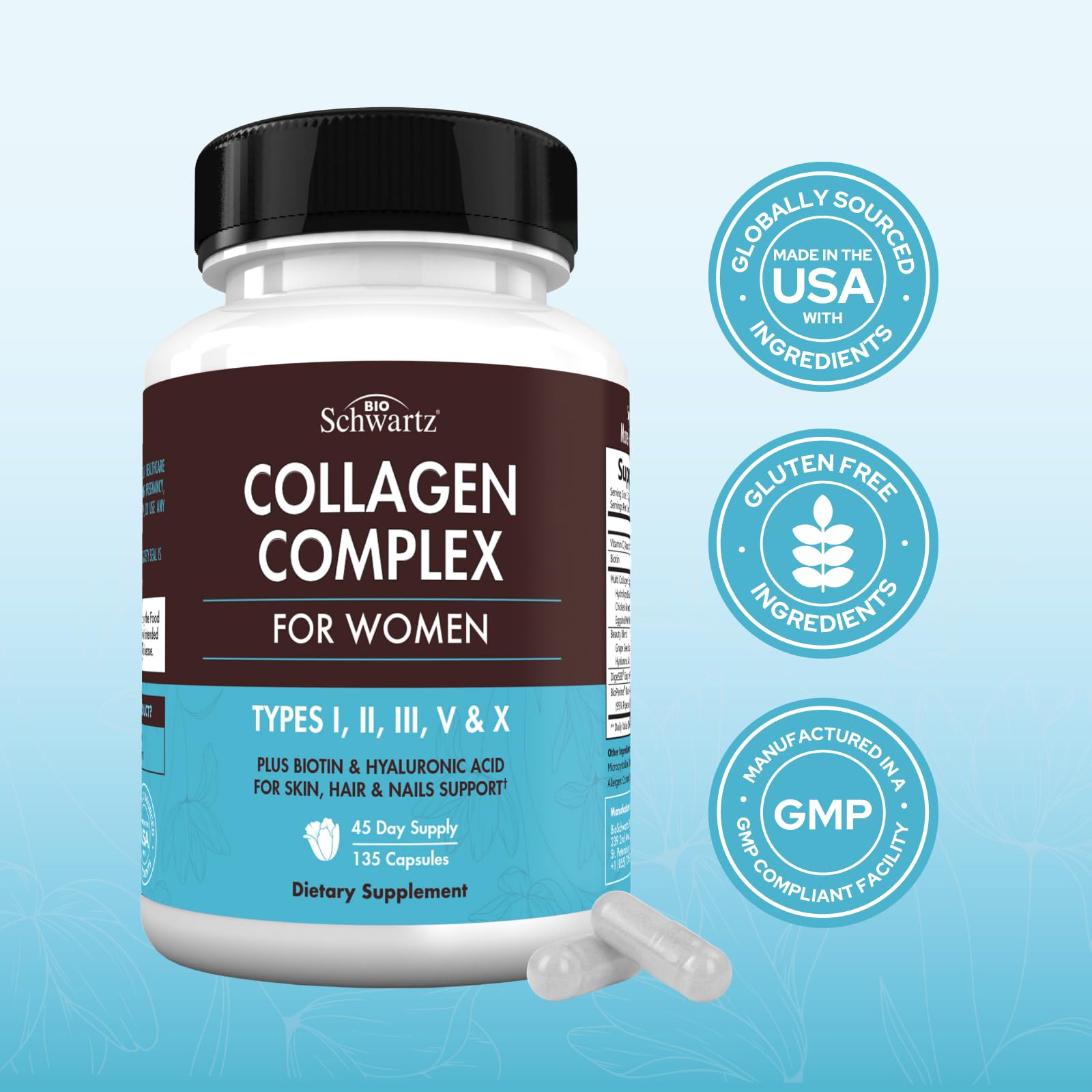 Collagen Capsules, 135ct