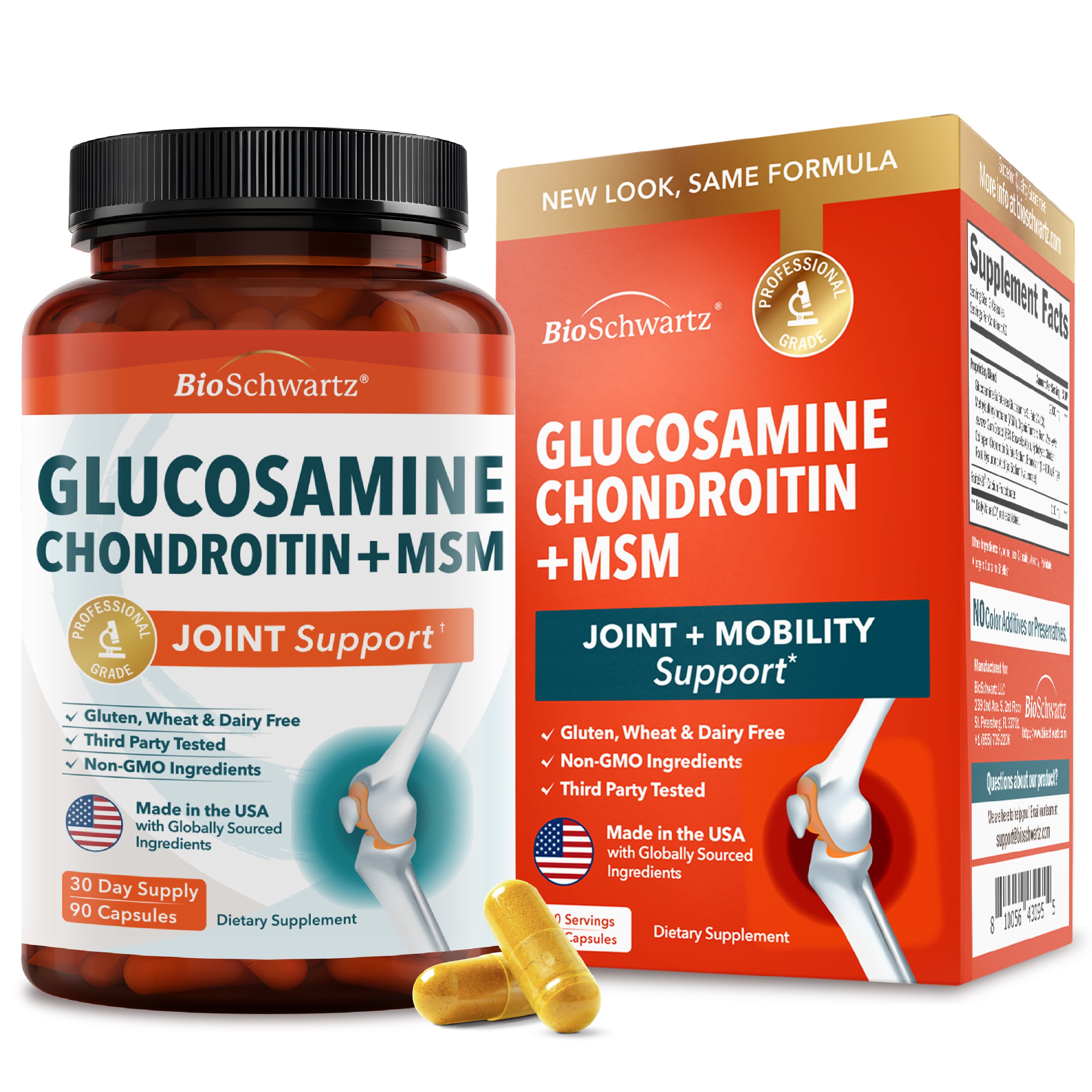 Glucosamine MSM-Chondroitin Capsules
