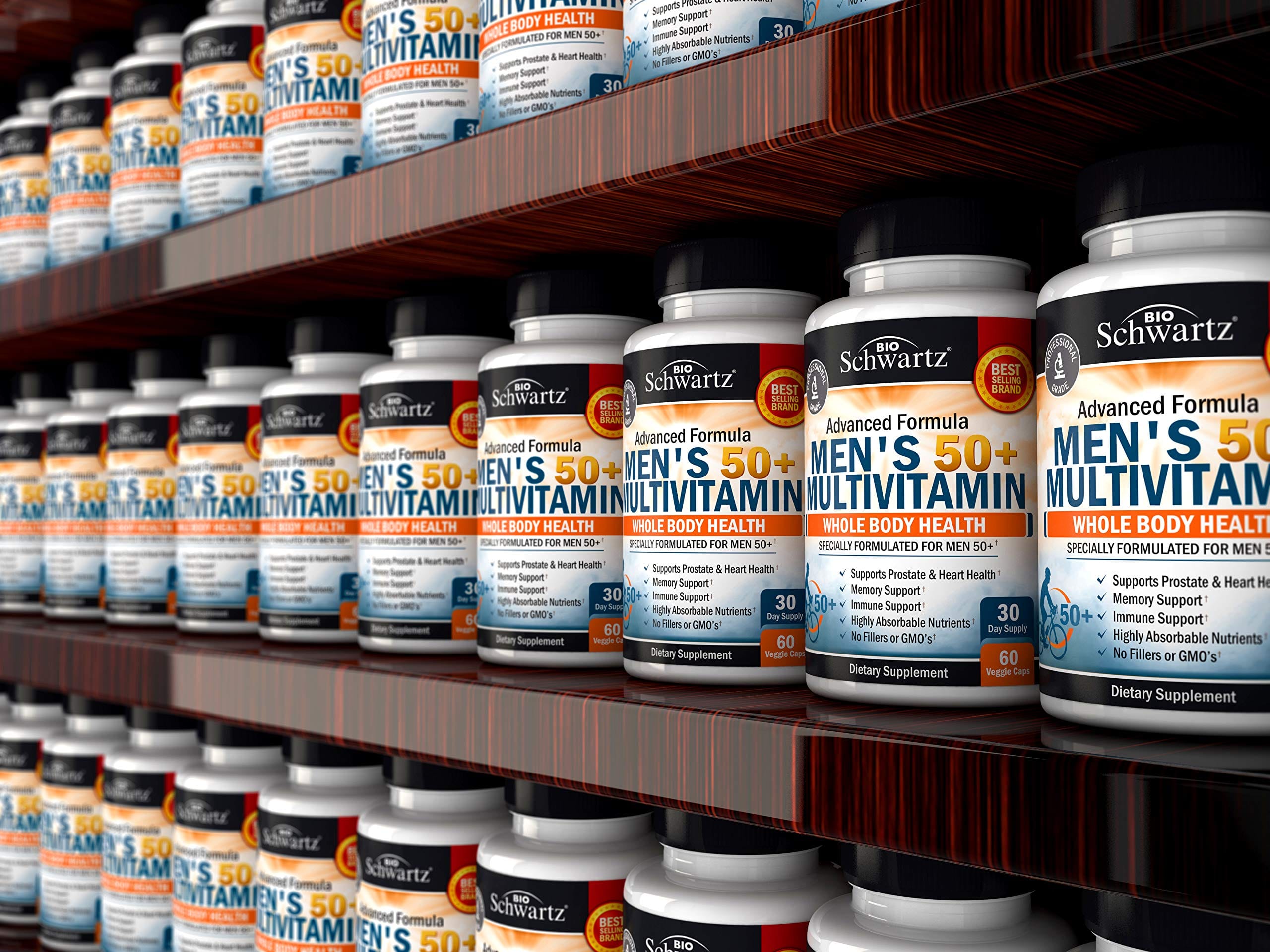 Men's 50+ Multivitamin Capsules