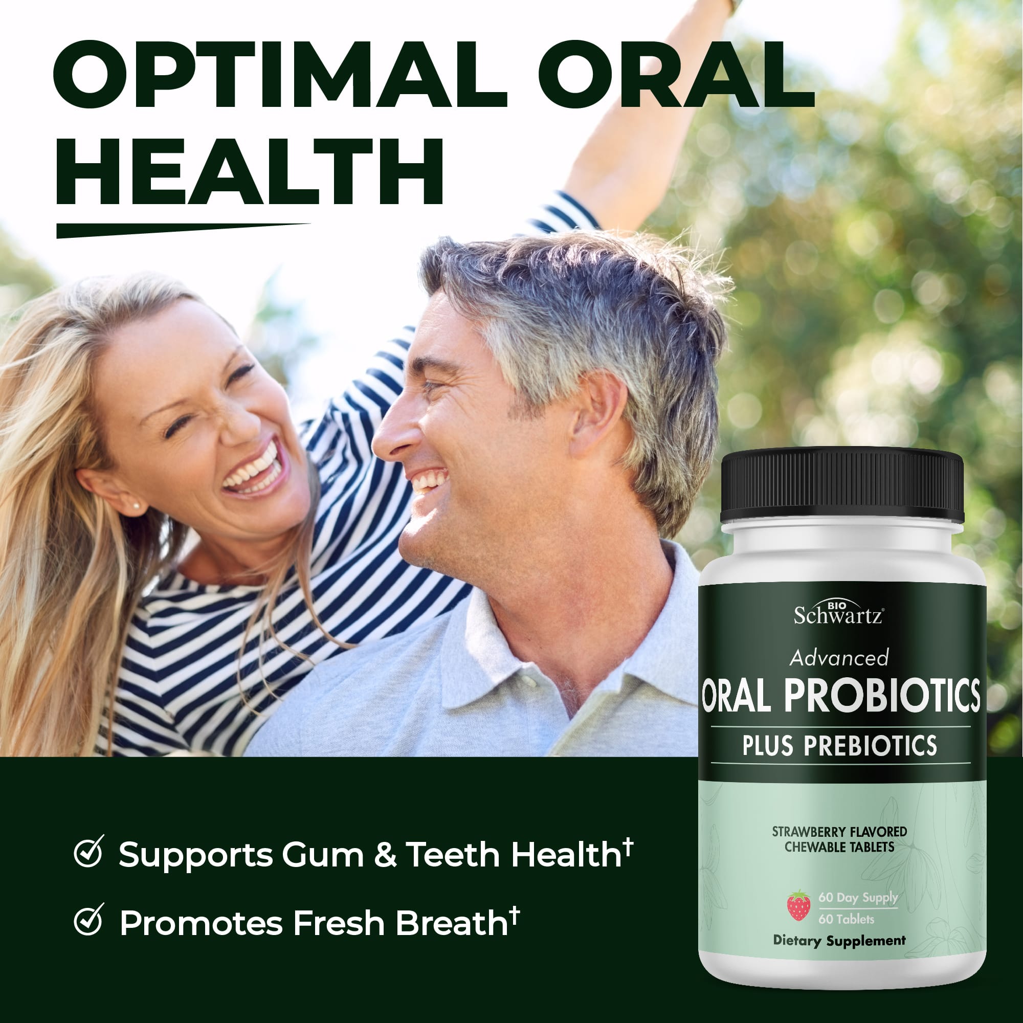 Oral Probiotic, Strawberry