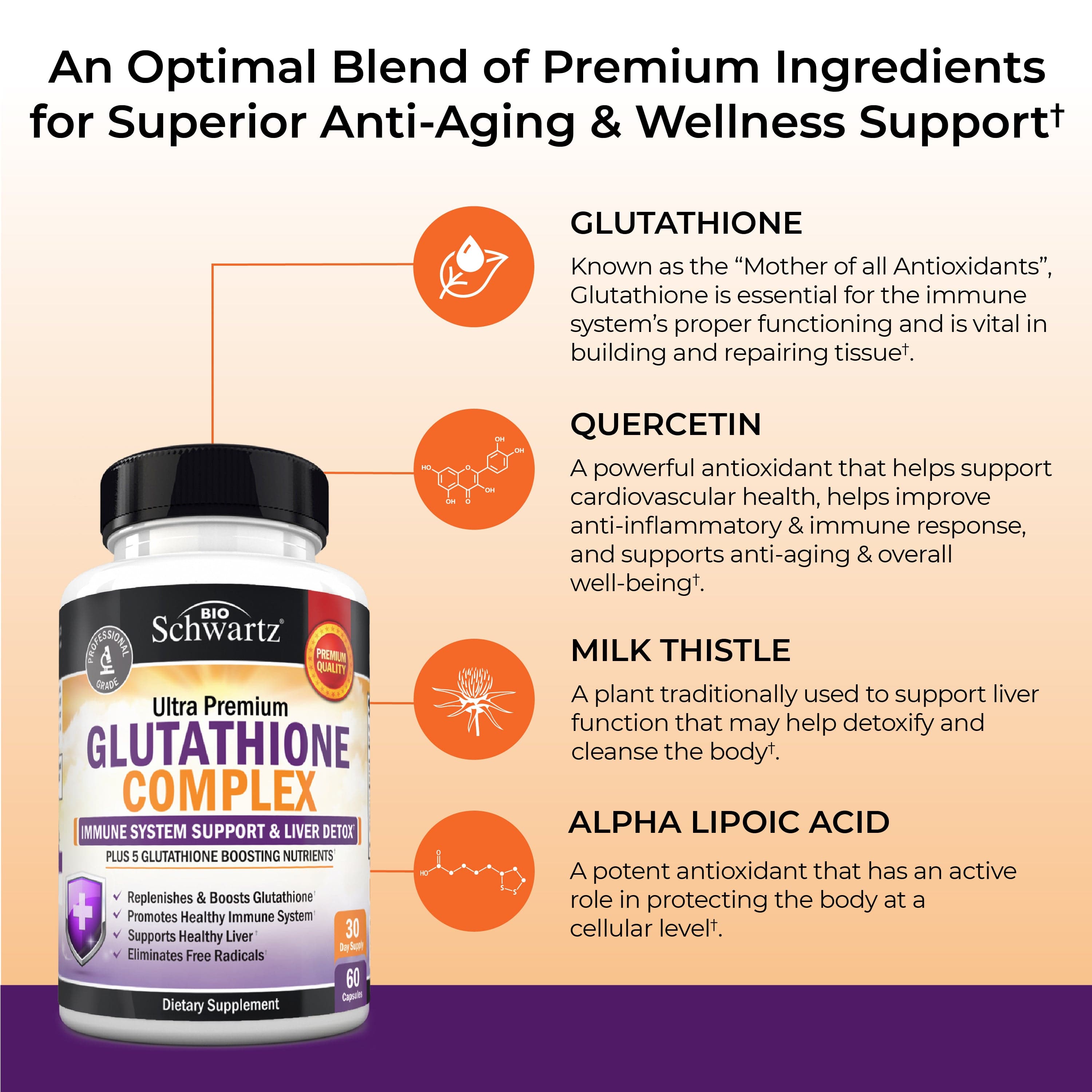 Glutathione Complex Capsules, 60ct