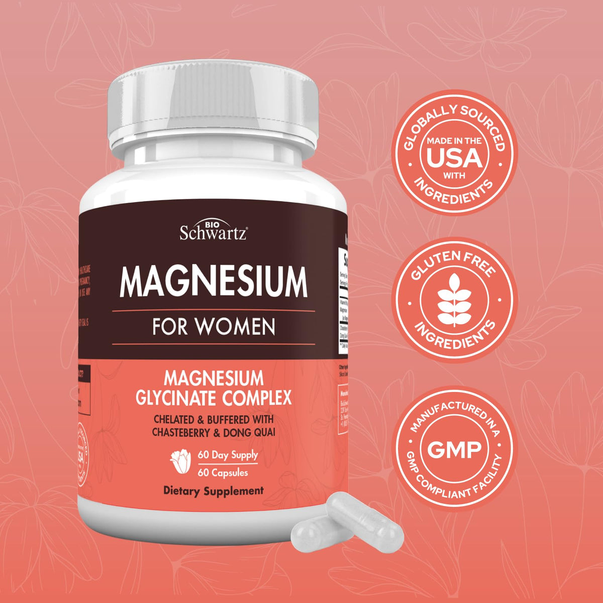 Magnesium Capsules for Women