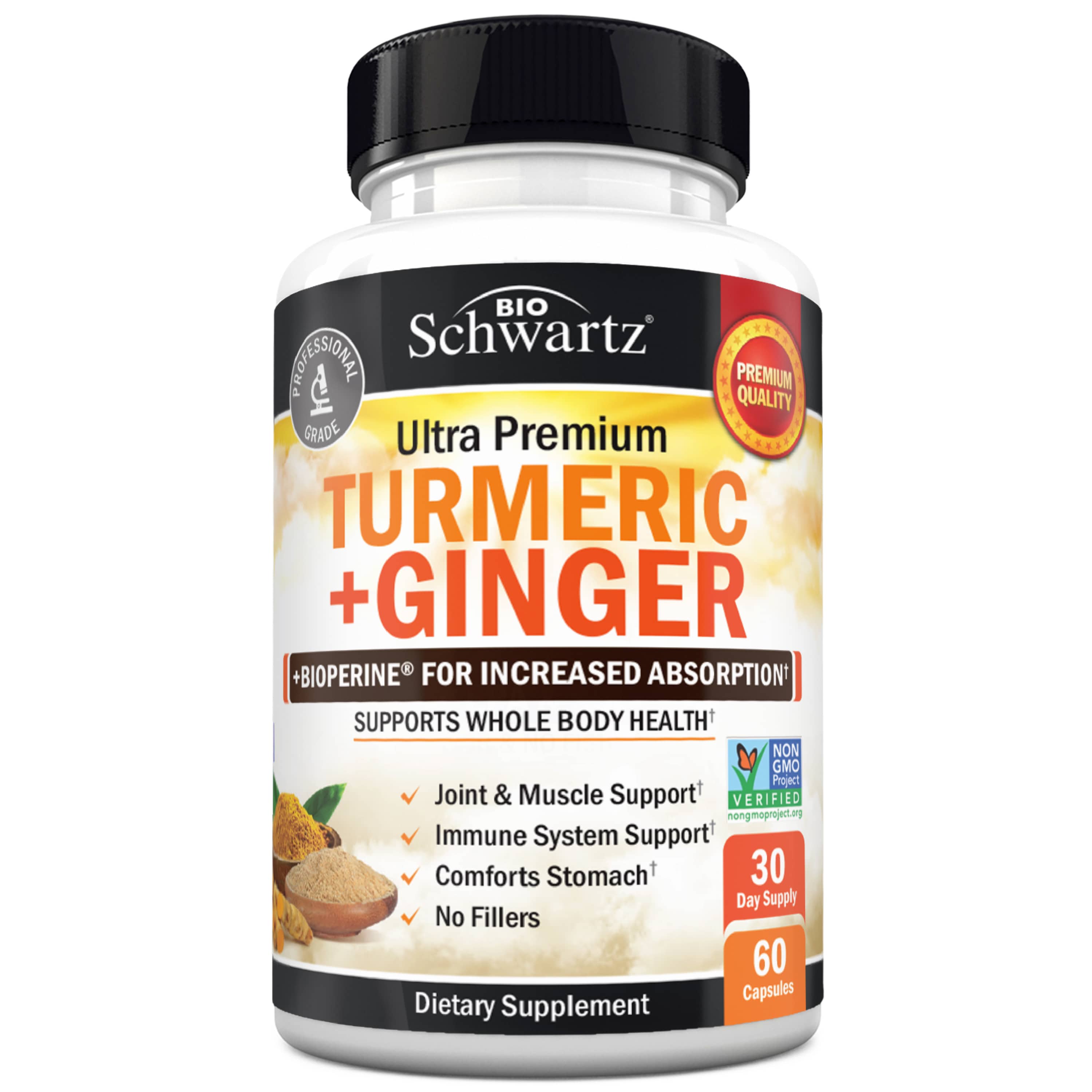 High Potency Turmeric & Ginger Capsules
