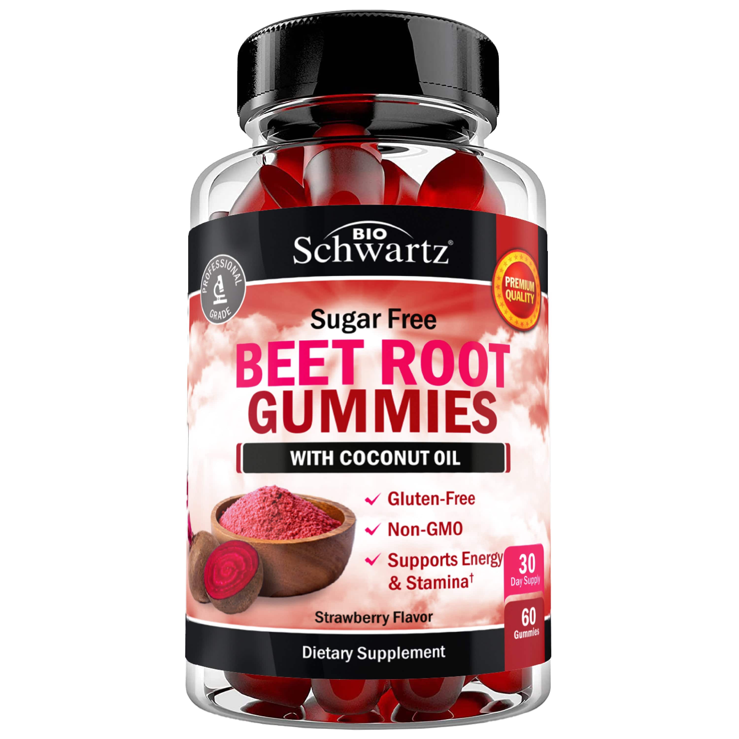 Sugar Free Beet Root Gummies, 60ct