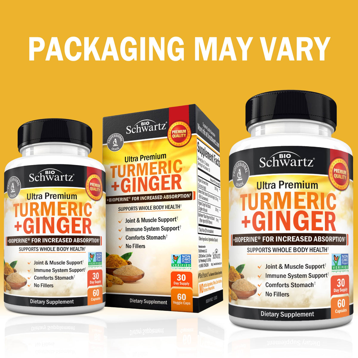 High Potency Turmeric & Ginger Capsules