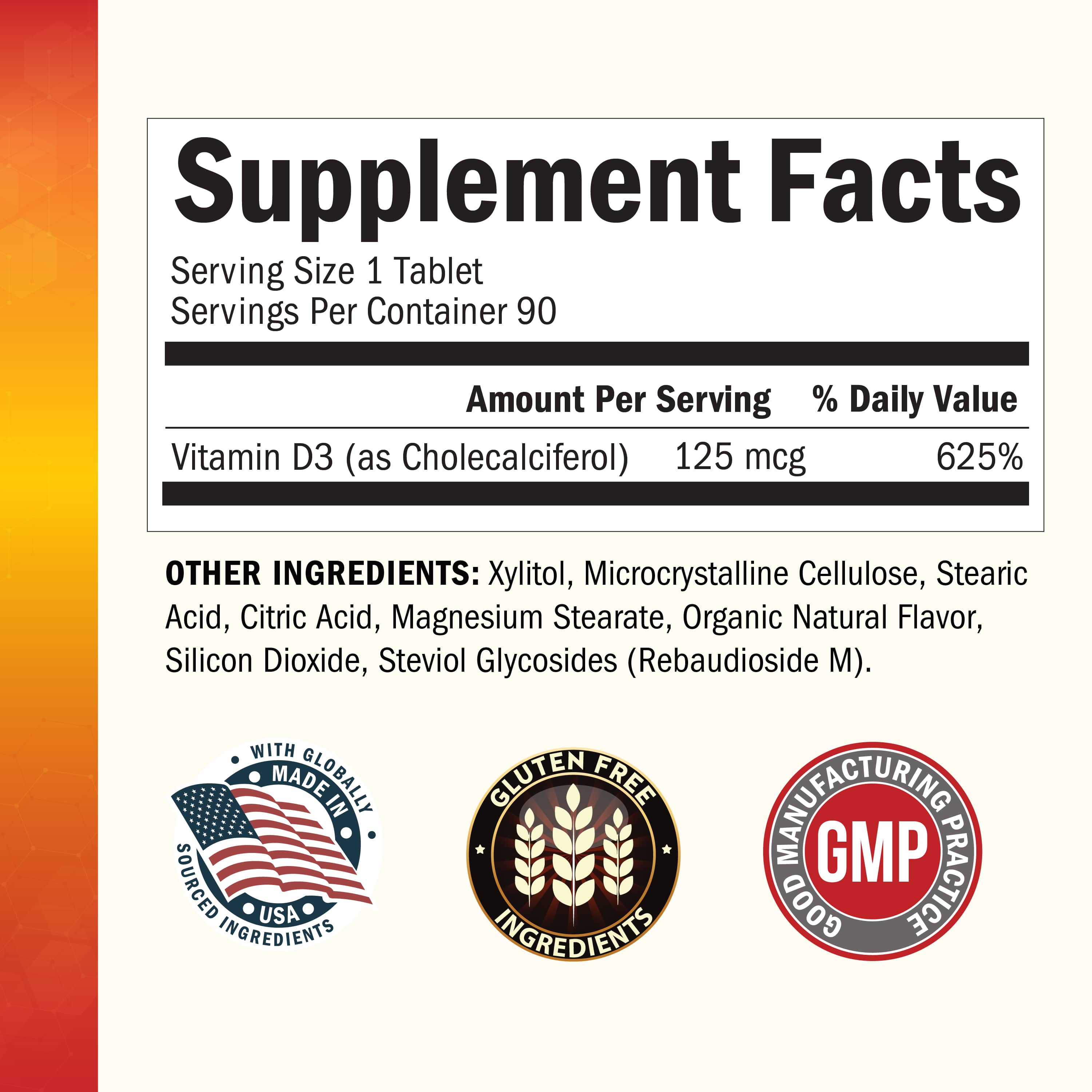 Vitamin D3 Chewable Tablets