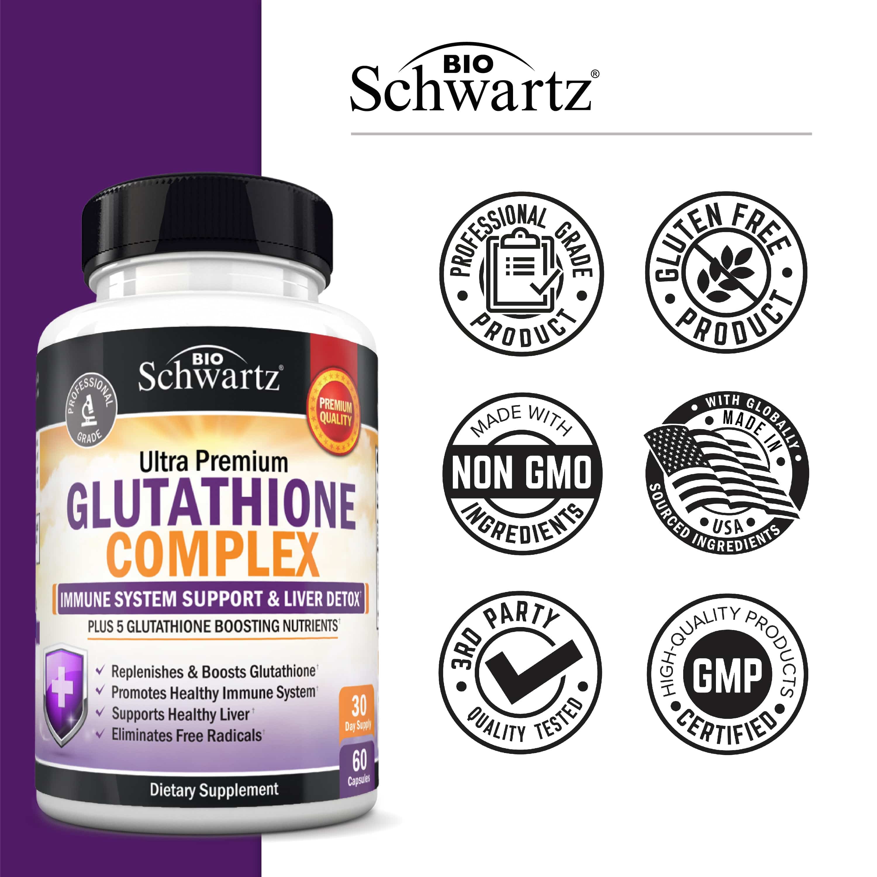 Glutathione Complex Capsules, 60ct