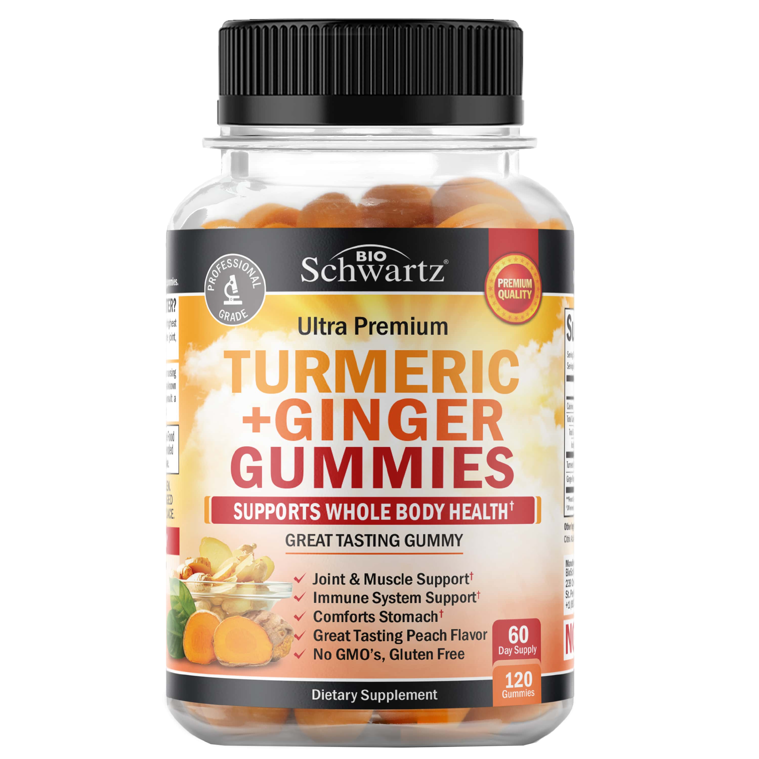 Turmeric + Ginger Gummies