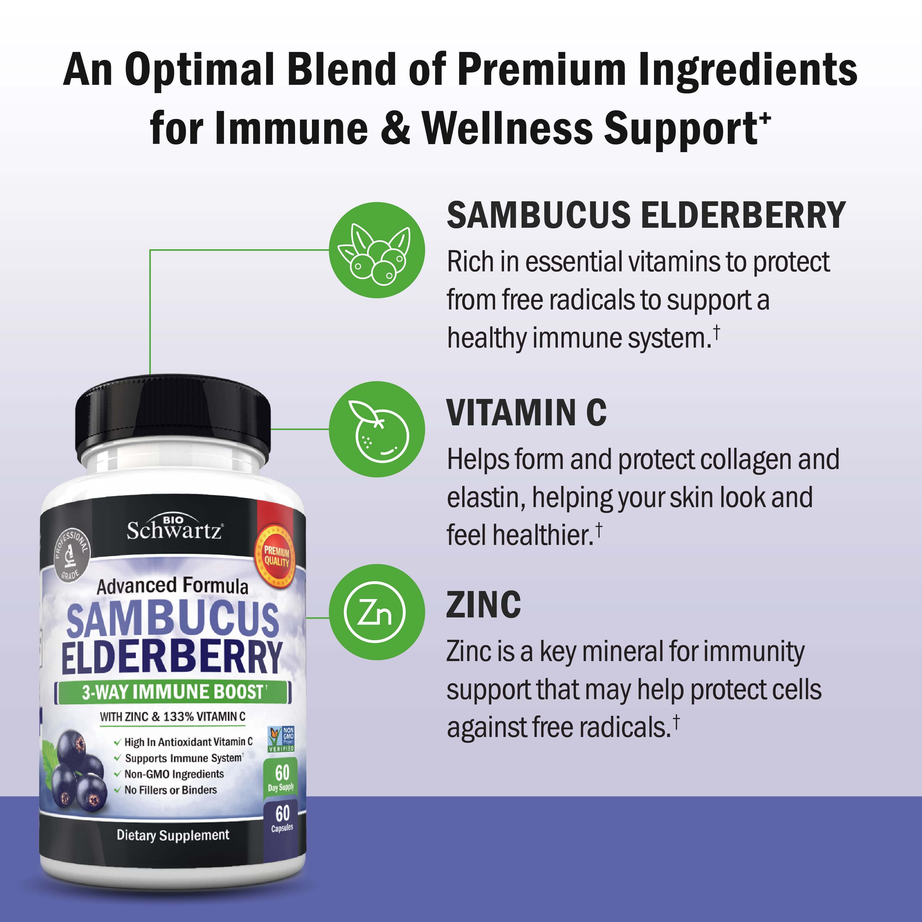 Sambucus Elderberry Capsules