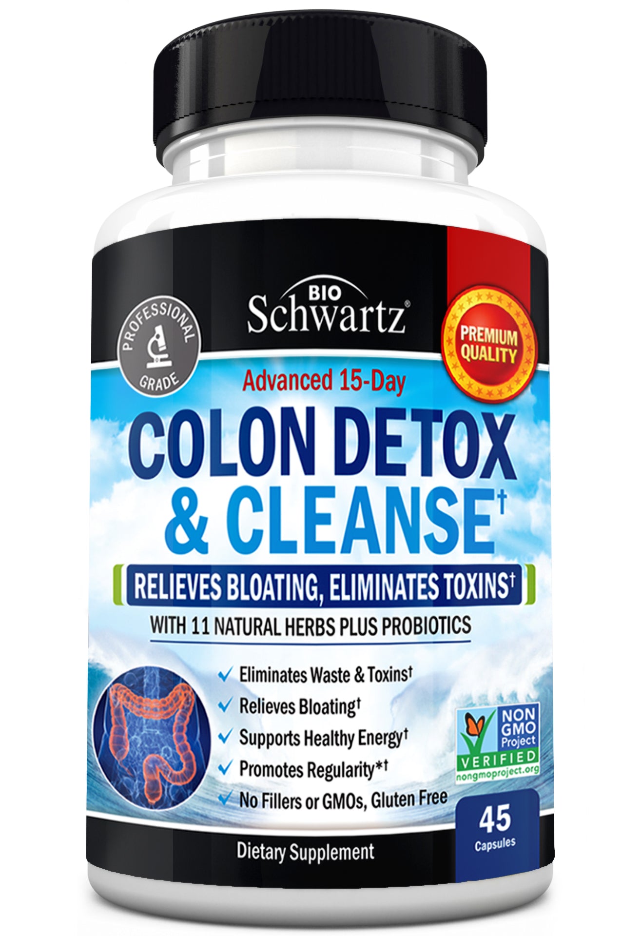 Colon Detox and Cleanse Capsules