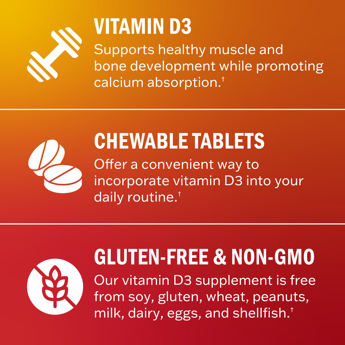Vitamin D3 Chewable Tablets