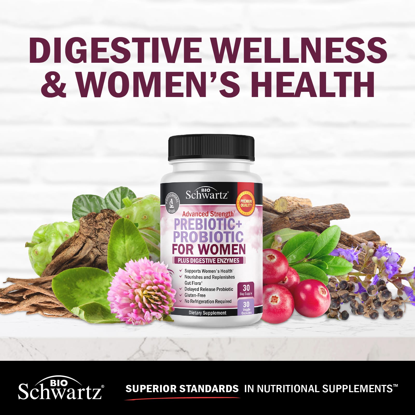 Women's Prebiotic + Probiotic Capsules