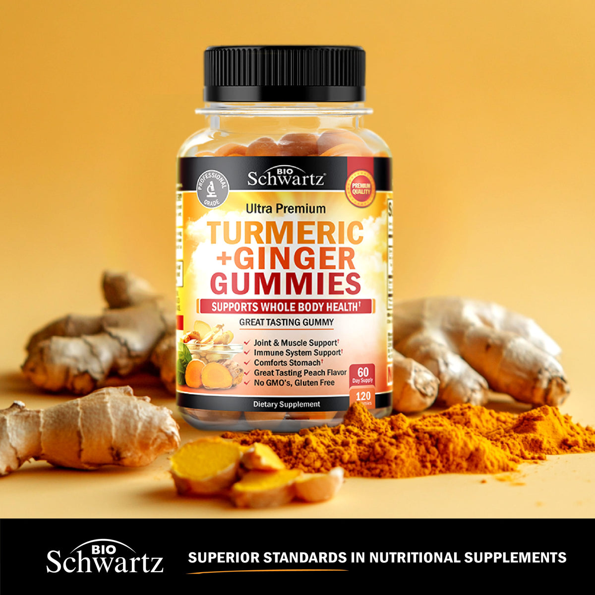 Turmeric + Ginger Gummies