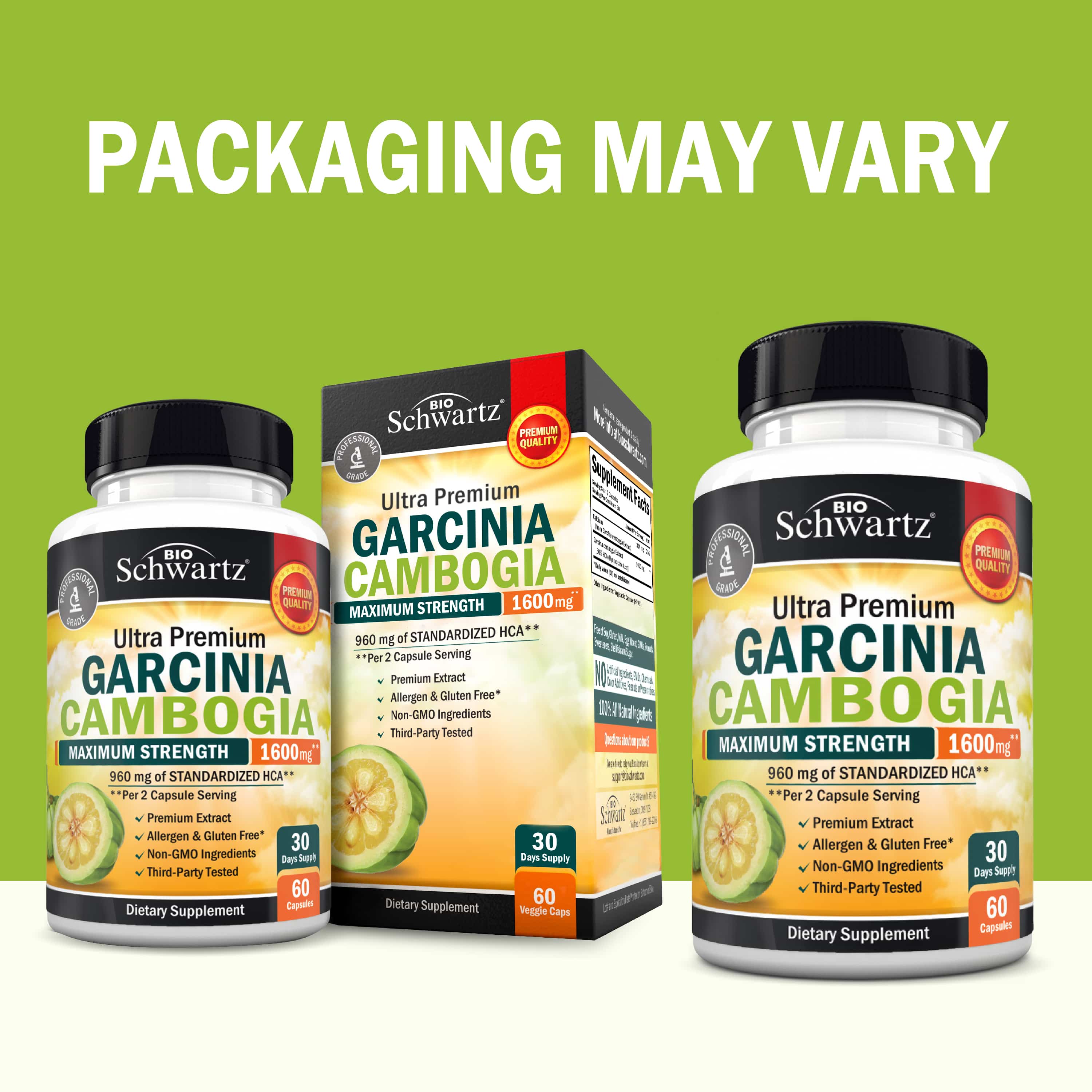 Garcinia Cambogia 1600MG Capsules