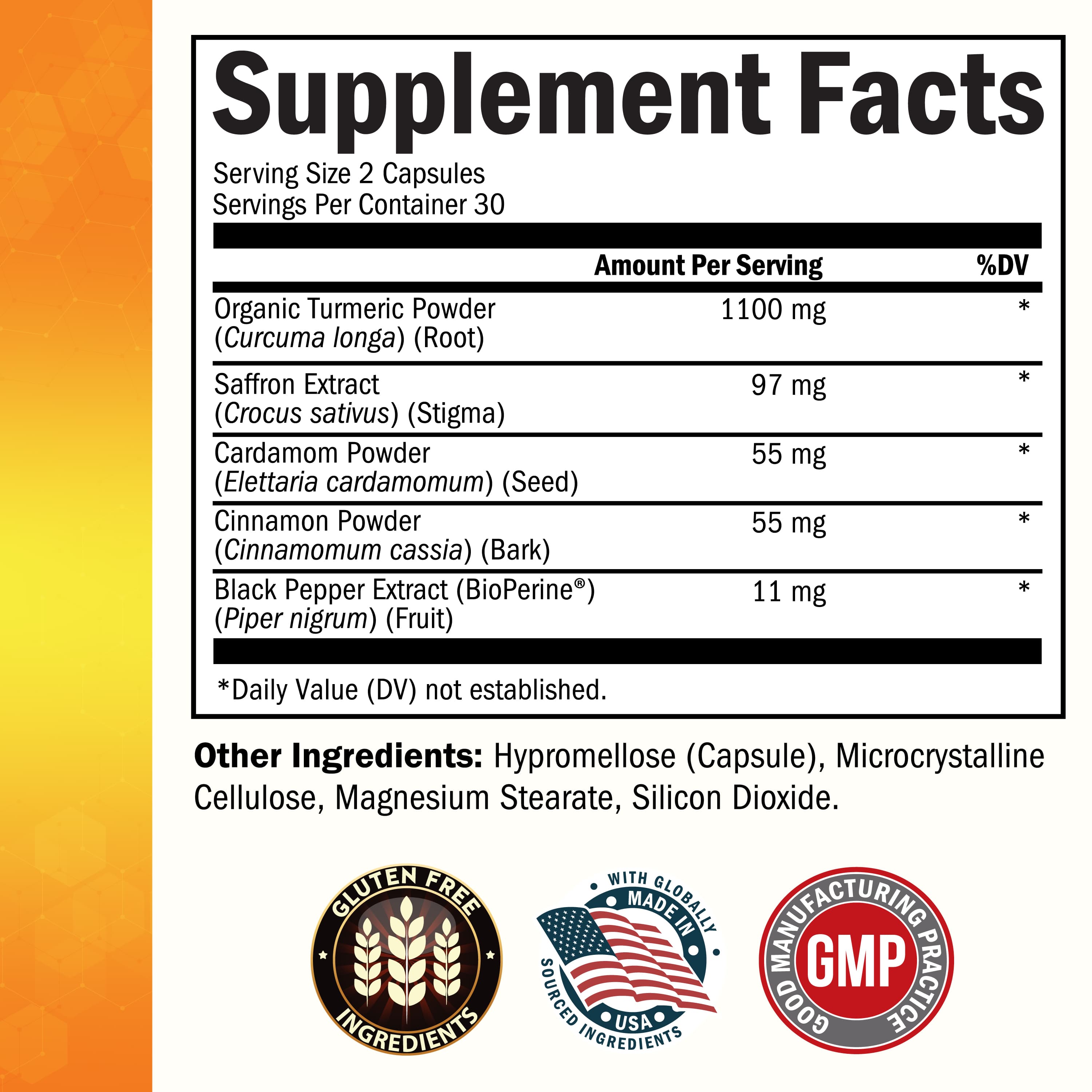 Turmeric Cinnamon Capsules