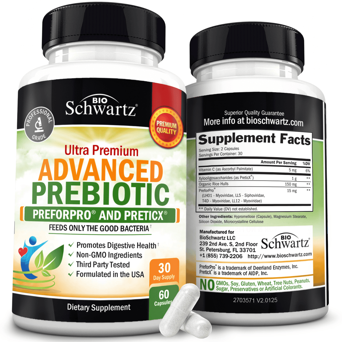 Advanced Prebiotic Capsules