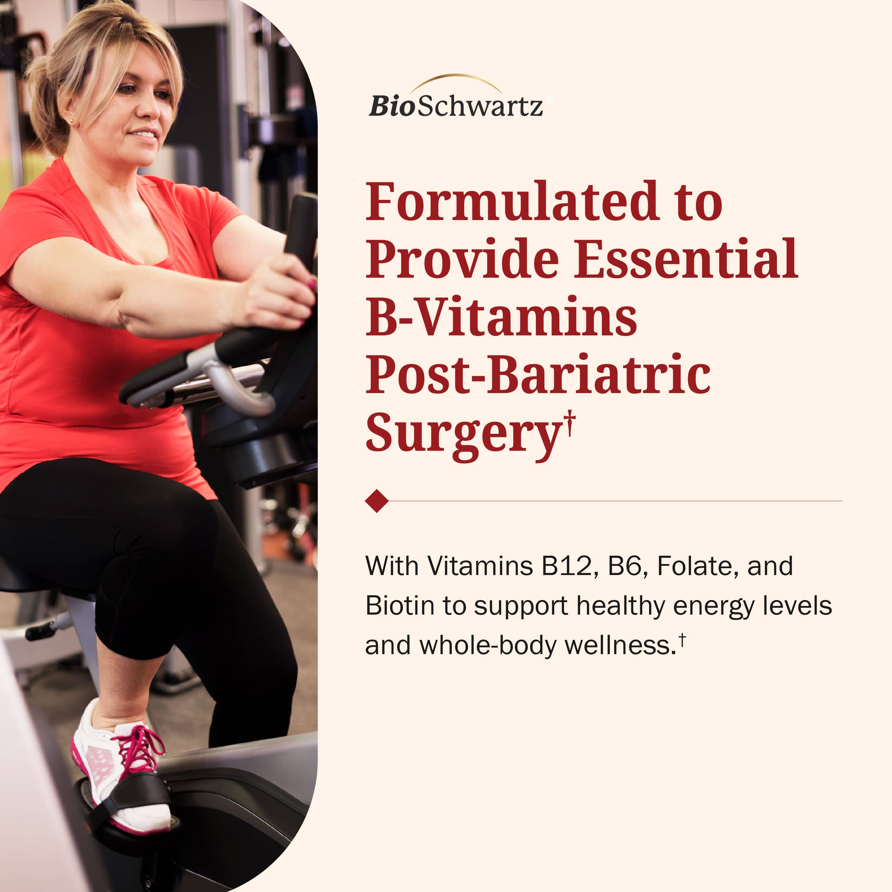 Bariatric Vitamin B12 Plus 90 Day Meltable Tablets, 90ct